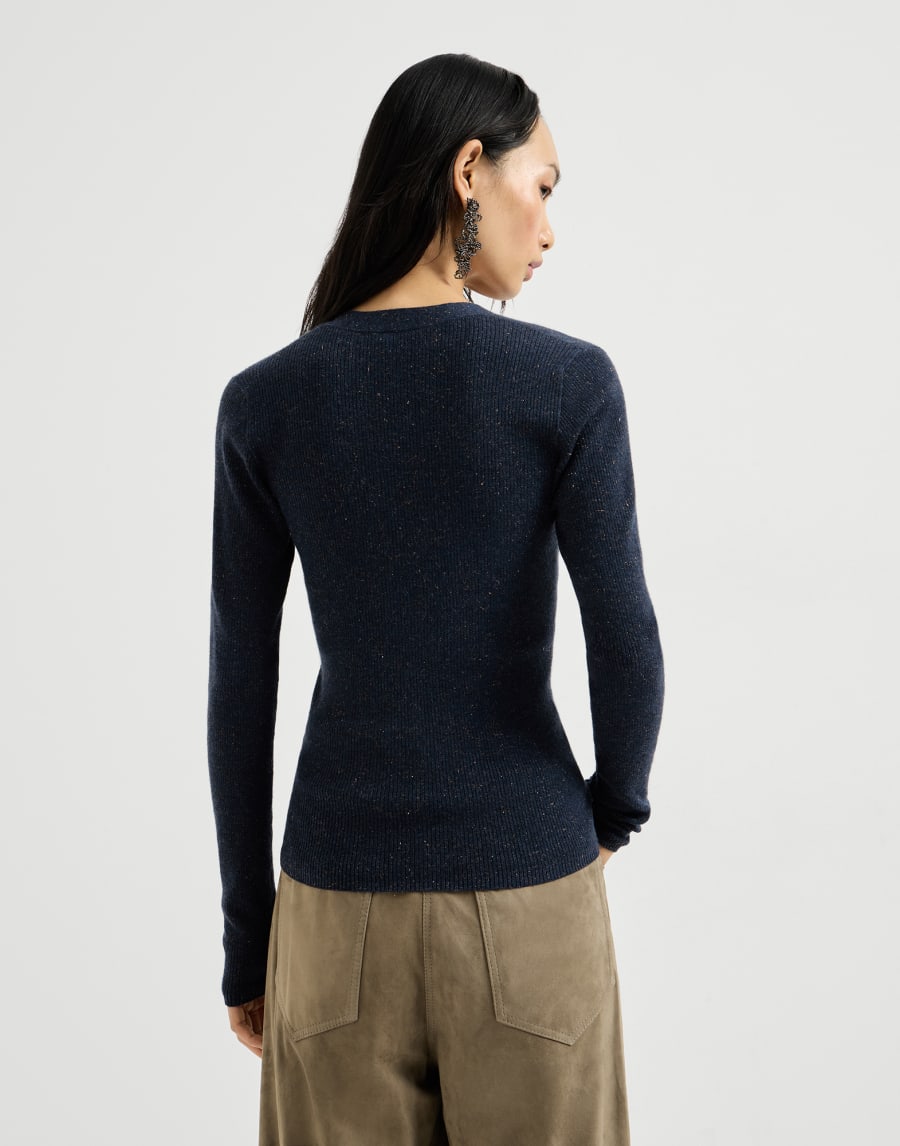Cashmere cardigan Blue Woman - Brunello Cucinelli