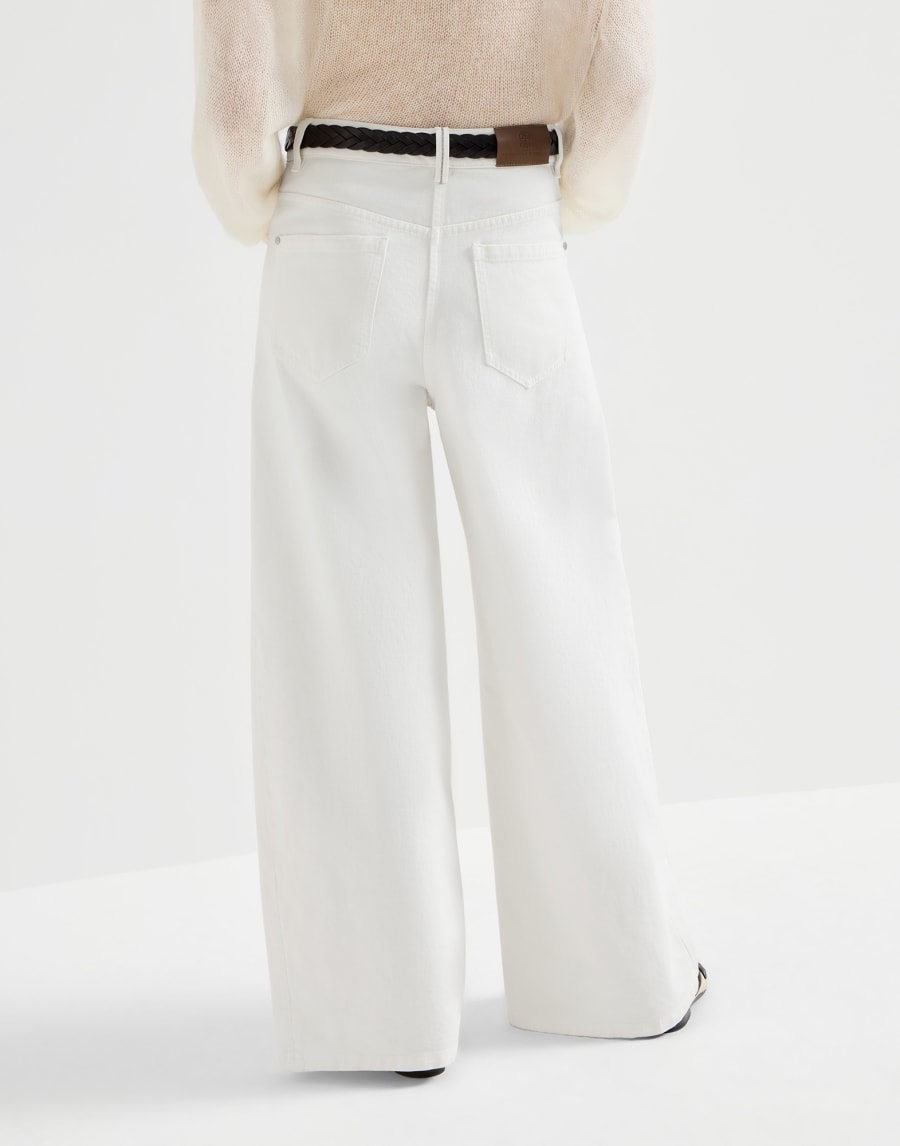 Wide trousers White Woman - Brunello Cucinelli
