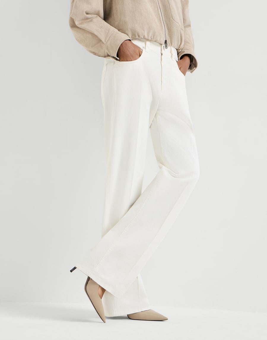 Contemporary Loose trousers Panama Woman - Brunello Cucinelli