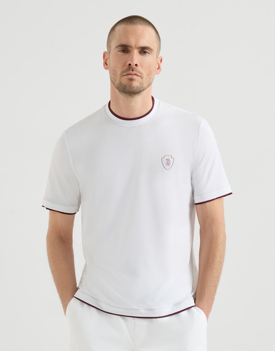 フェイクレイヤリング Tシャツ ホワイト メンズ - Brunello Cucinelli