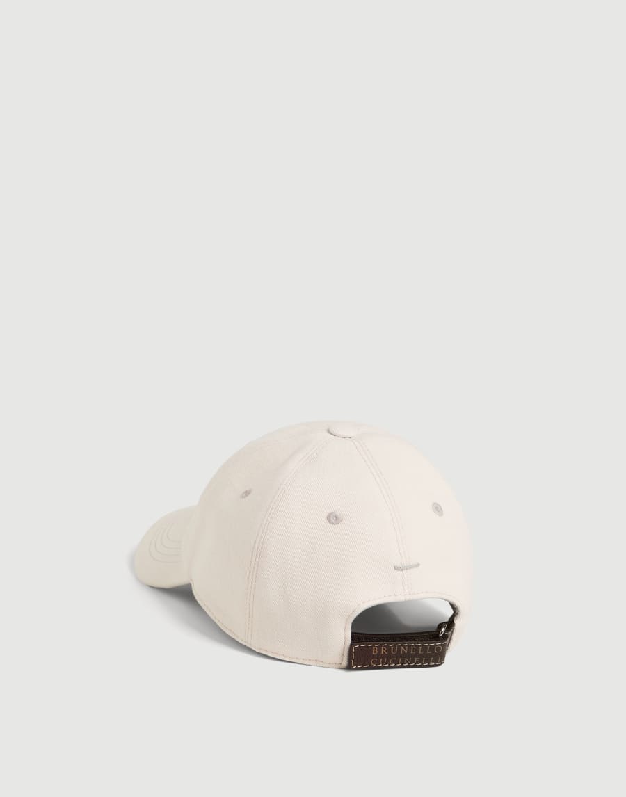 Lightweight denim baseball cap Panama Boys - Brunello Cucinelli