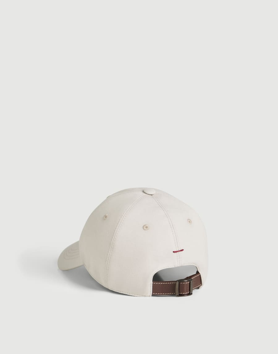 Gabardine baseball cap Buff Boys - Brunello Cucinelli