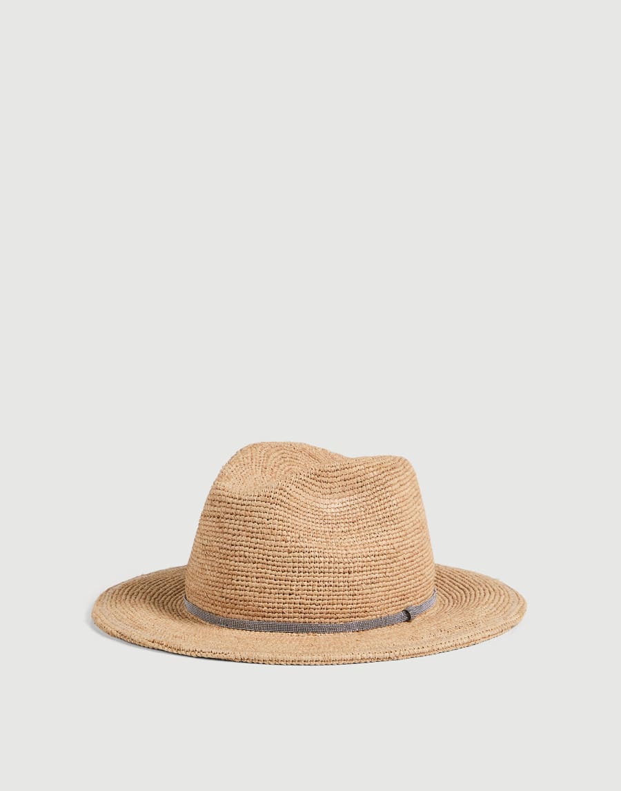 Sombrero de paja Camello Niña - Brunello Cucinelli
