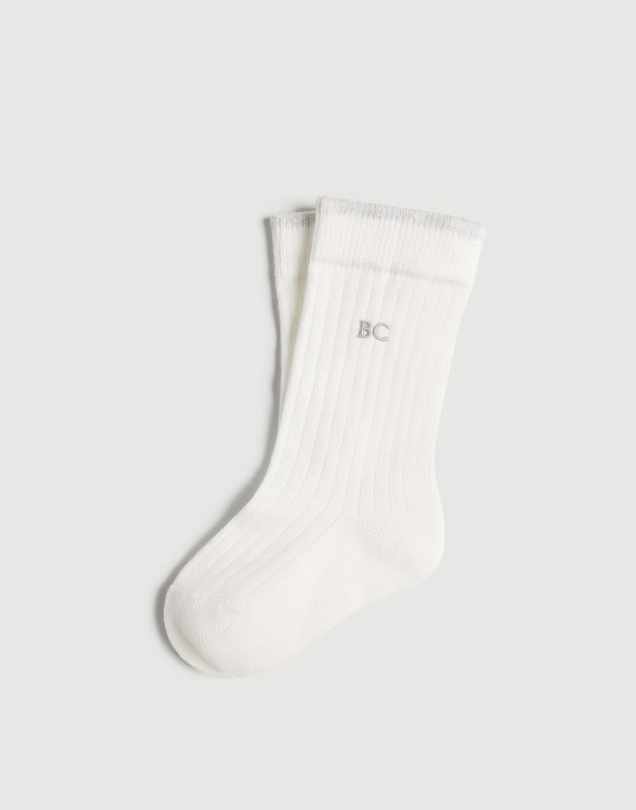 Bernie Baby socks White Baby - Brunello Cucinelli