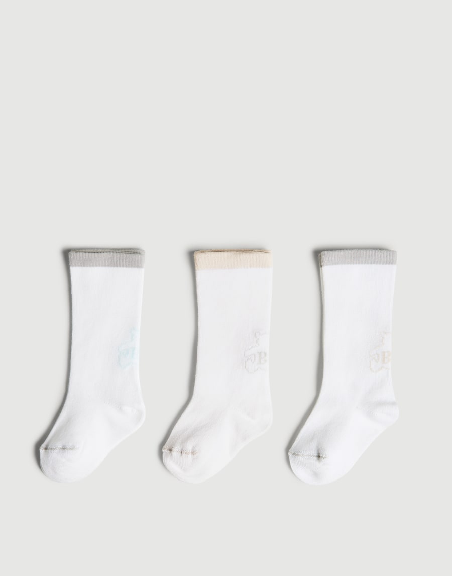 Bernie Baby socks White Baby - Brunello Cucinelli