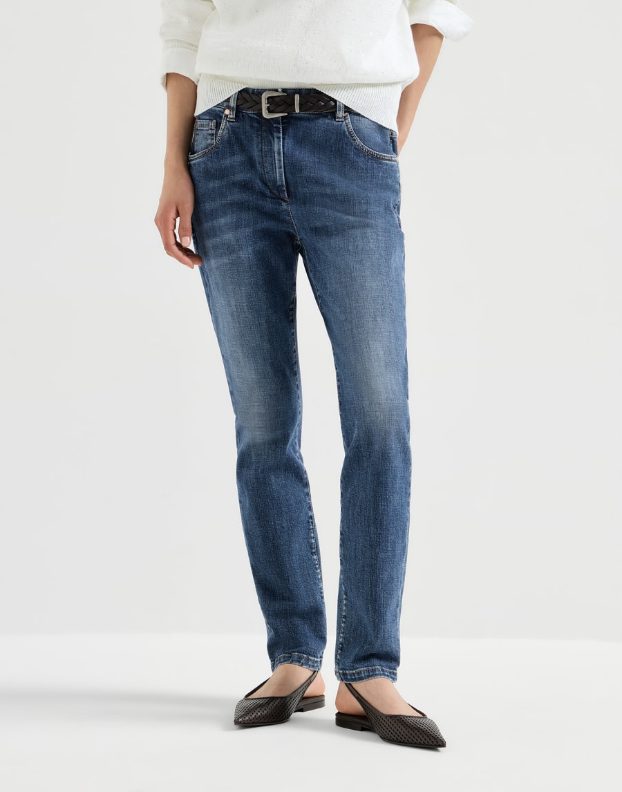 Slim trousers Denim Woman - Brunello Cucinelli