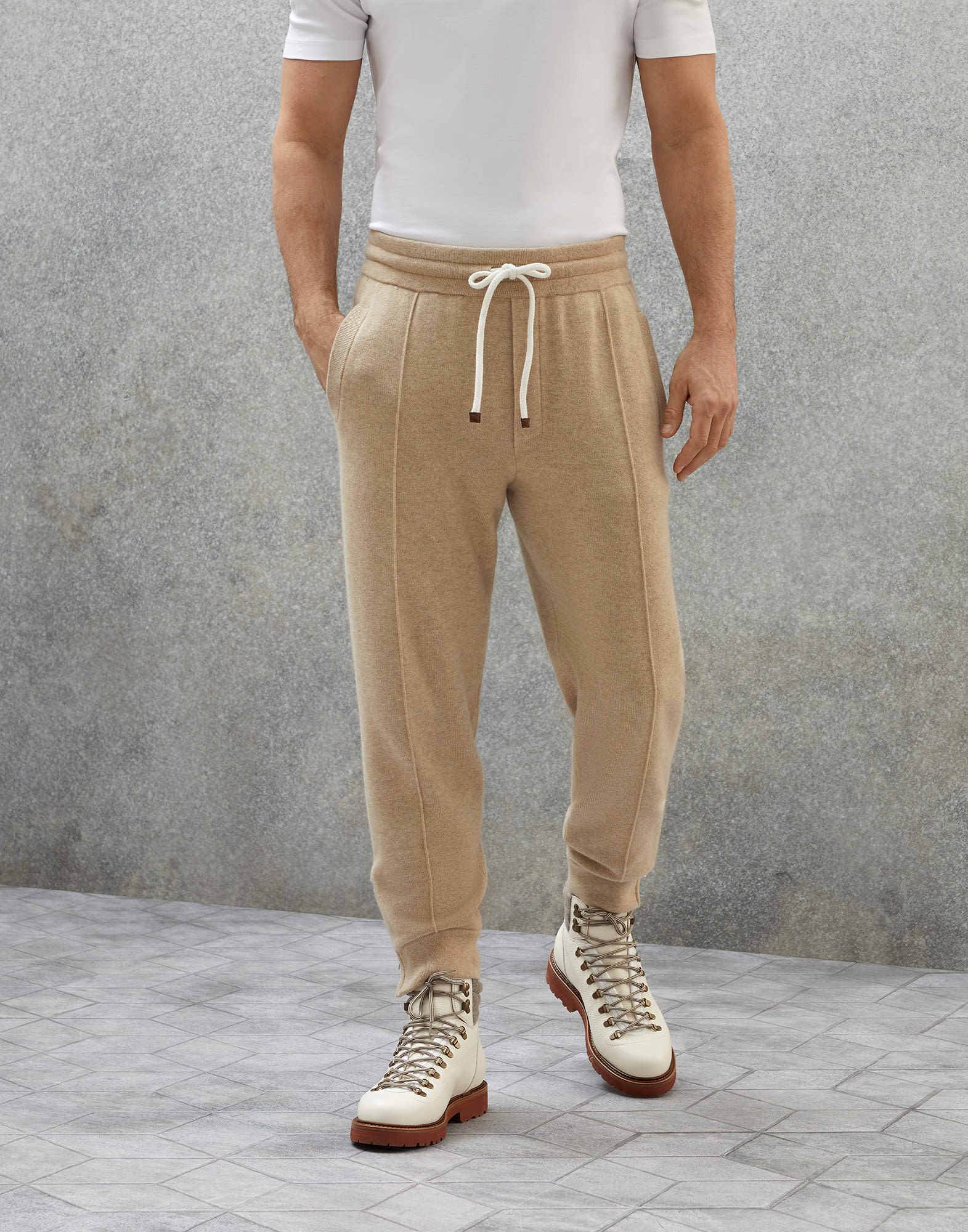 Knit 2025 joggers mens