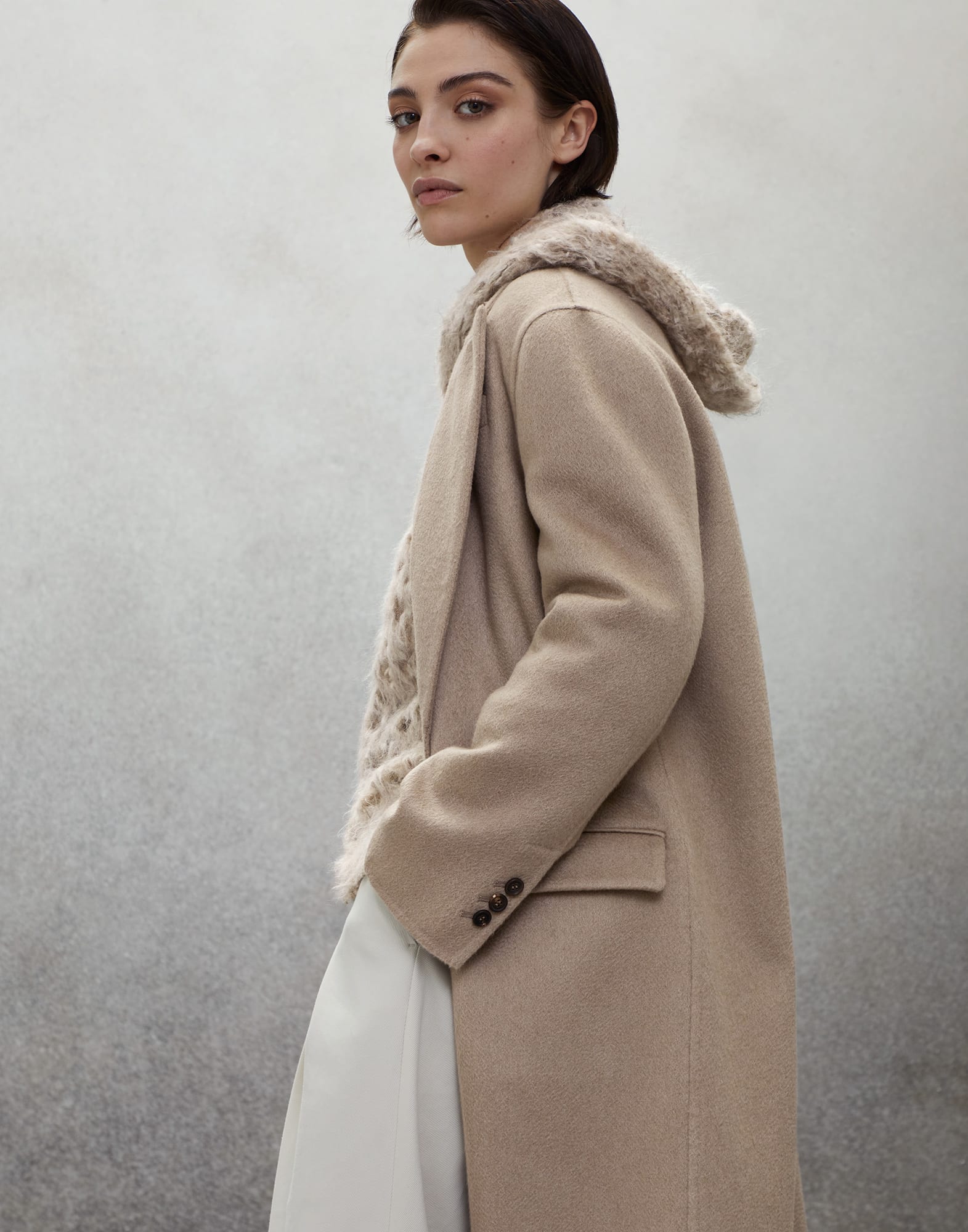 Handcrafted coat (232MD5039729) for Cucinelli Brunello | Woman