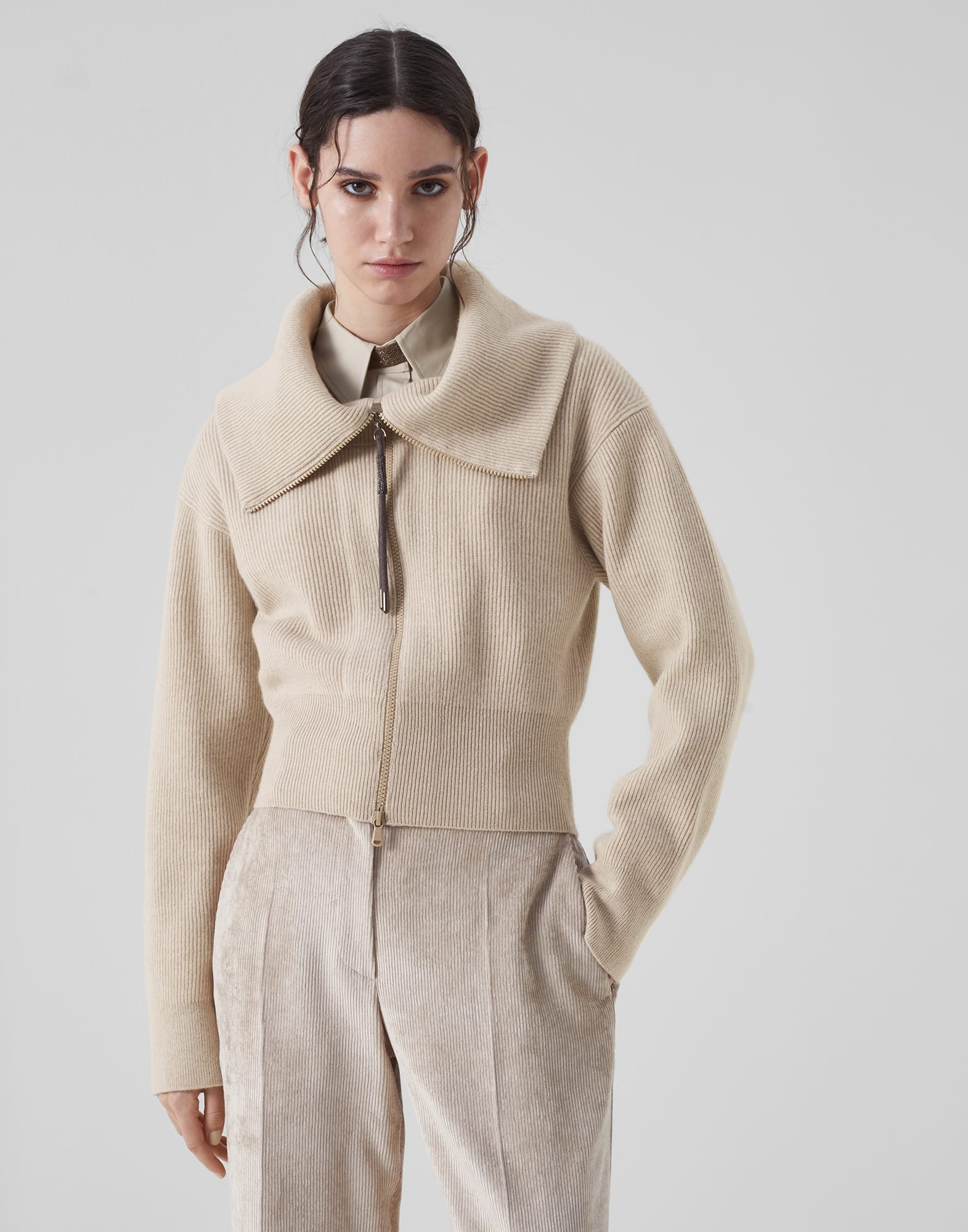 Cashmere cardigan (232M12189106) for Woman | Brunello Cucinelli