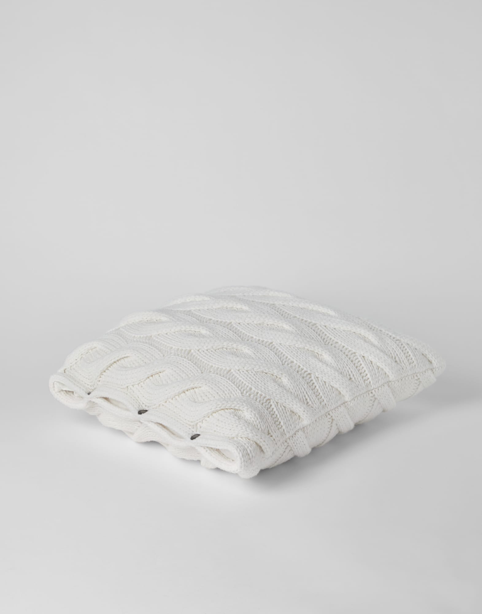 Large knitted cushion sale
