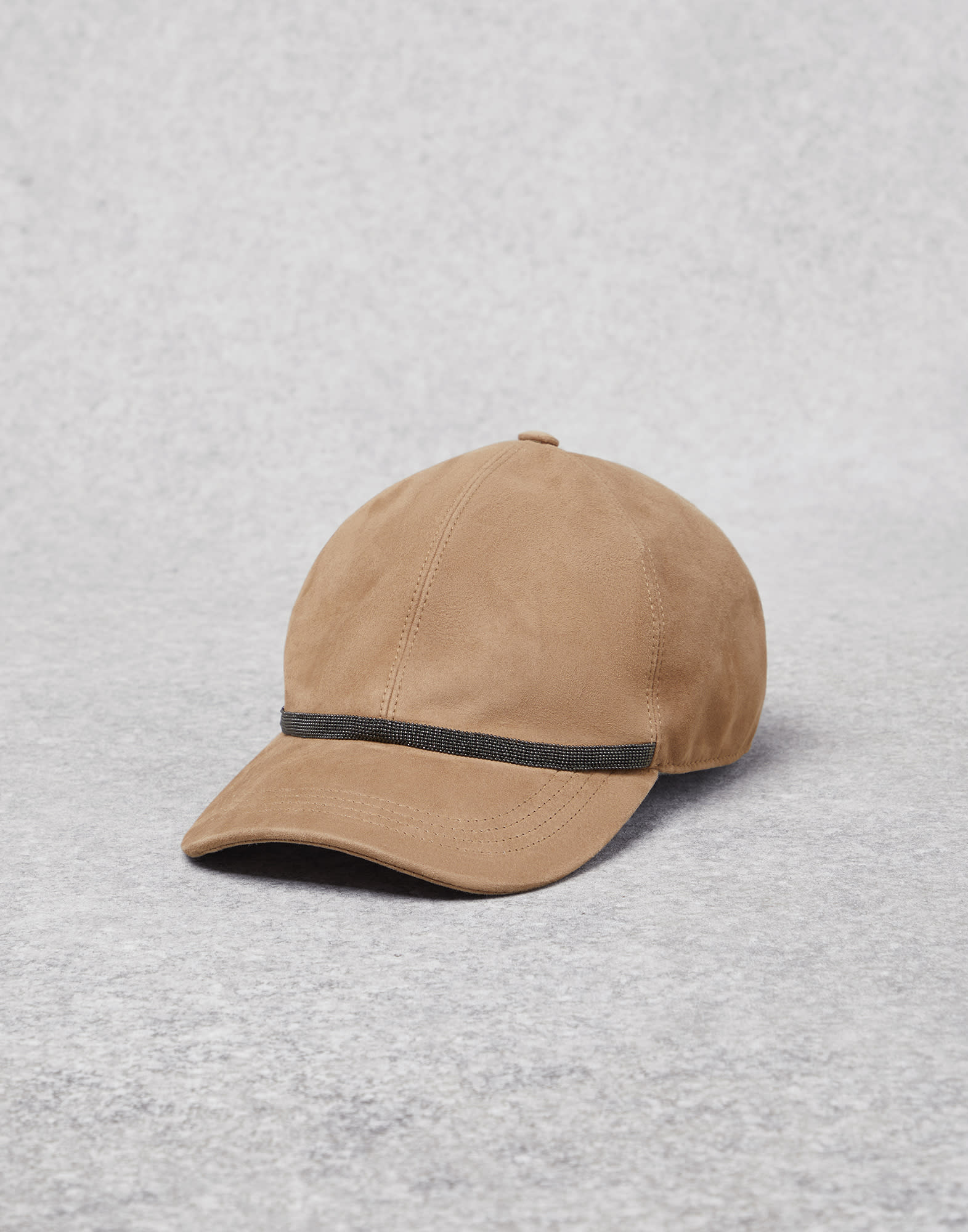 Suede baseball cap 232MCAP90151C666703 for Woman Brunello