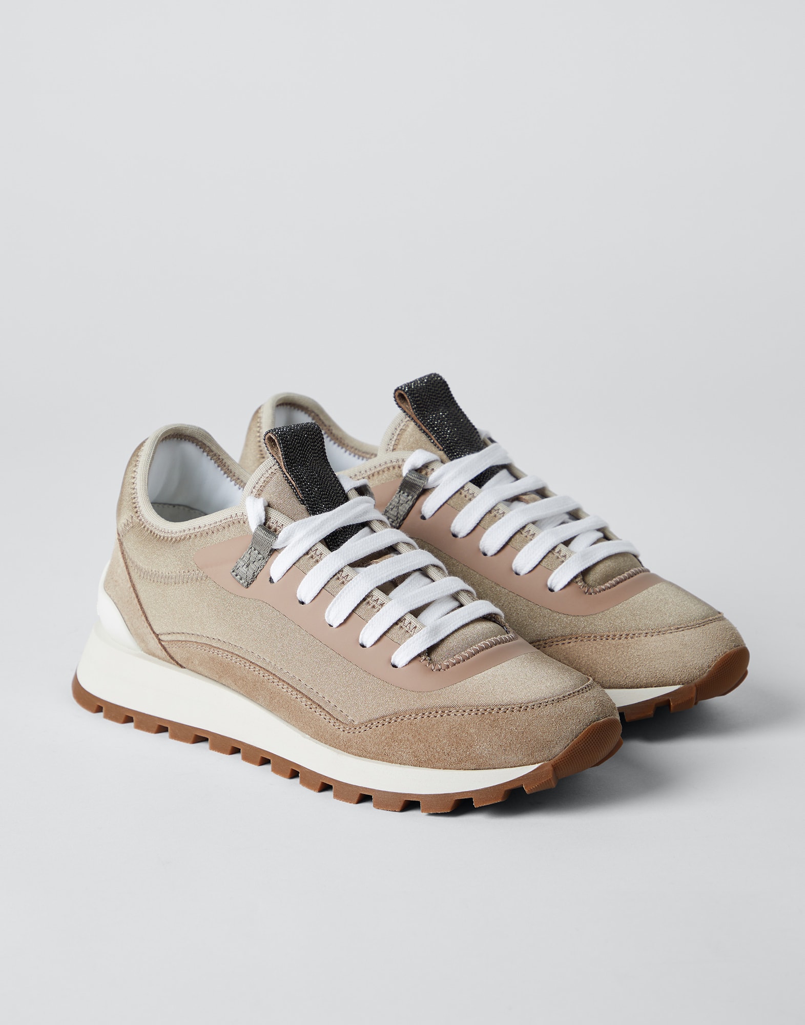 Suede runners 232MZSFG2531 for Woman Brunello Cucinelli
