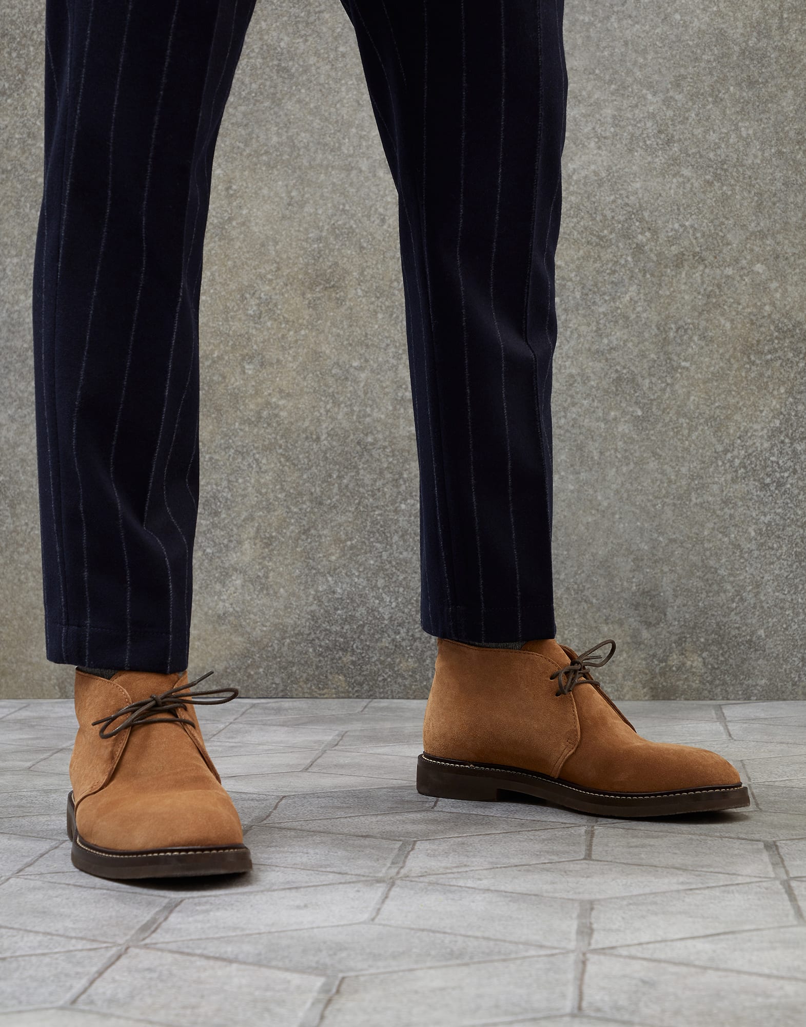 The online suede chukka