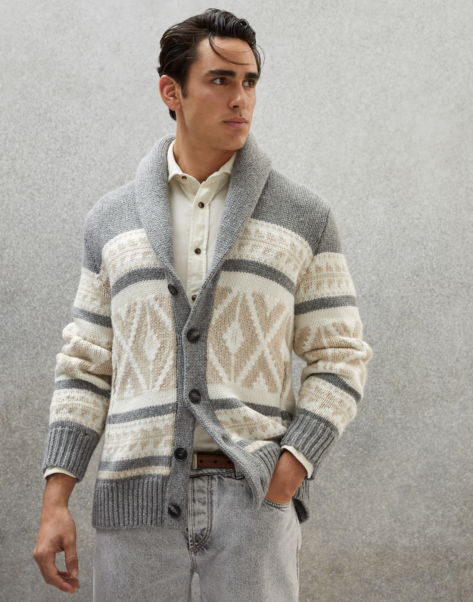 Mens nordic best sale cardigan