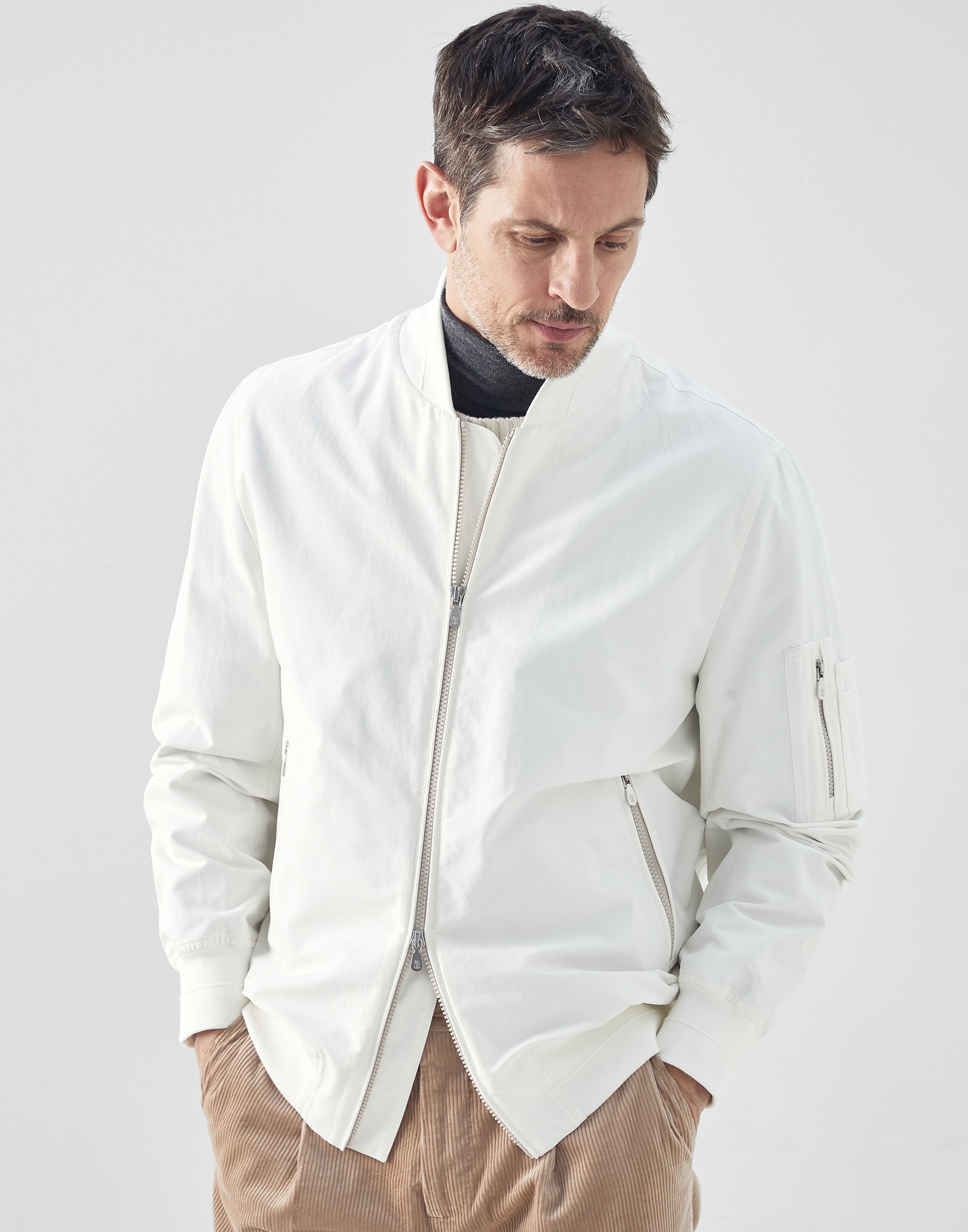 Brunello cucinelli best sale bomber