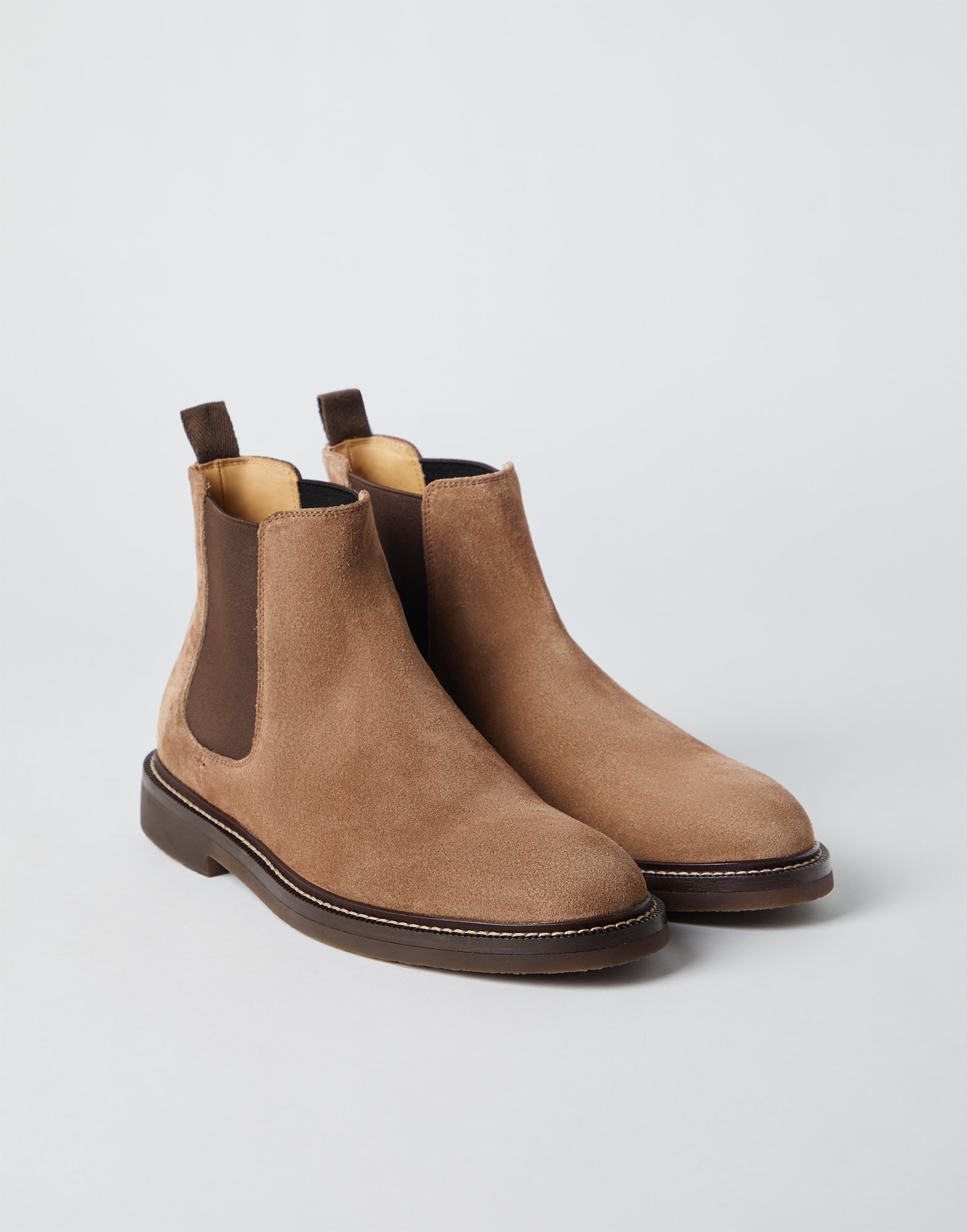Suede Chelsea boots