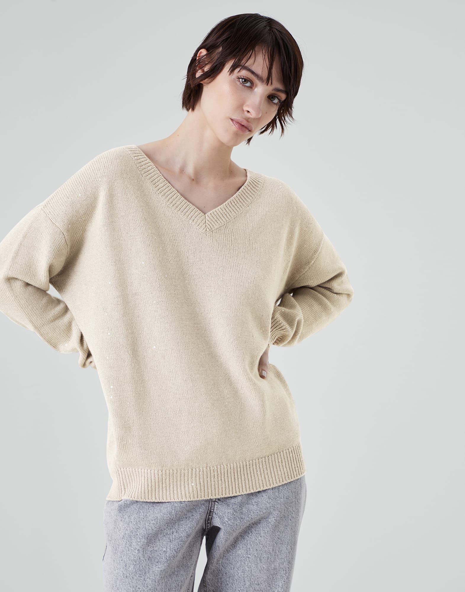 Brunello cucinelli women's cashmere sweater sale