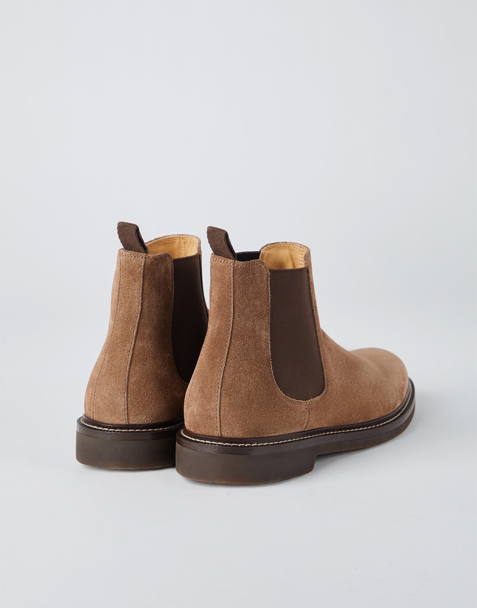 Suede Chelsea boots 232MZUPEAE818 for Man Brunello Cucinelli