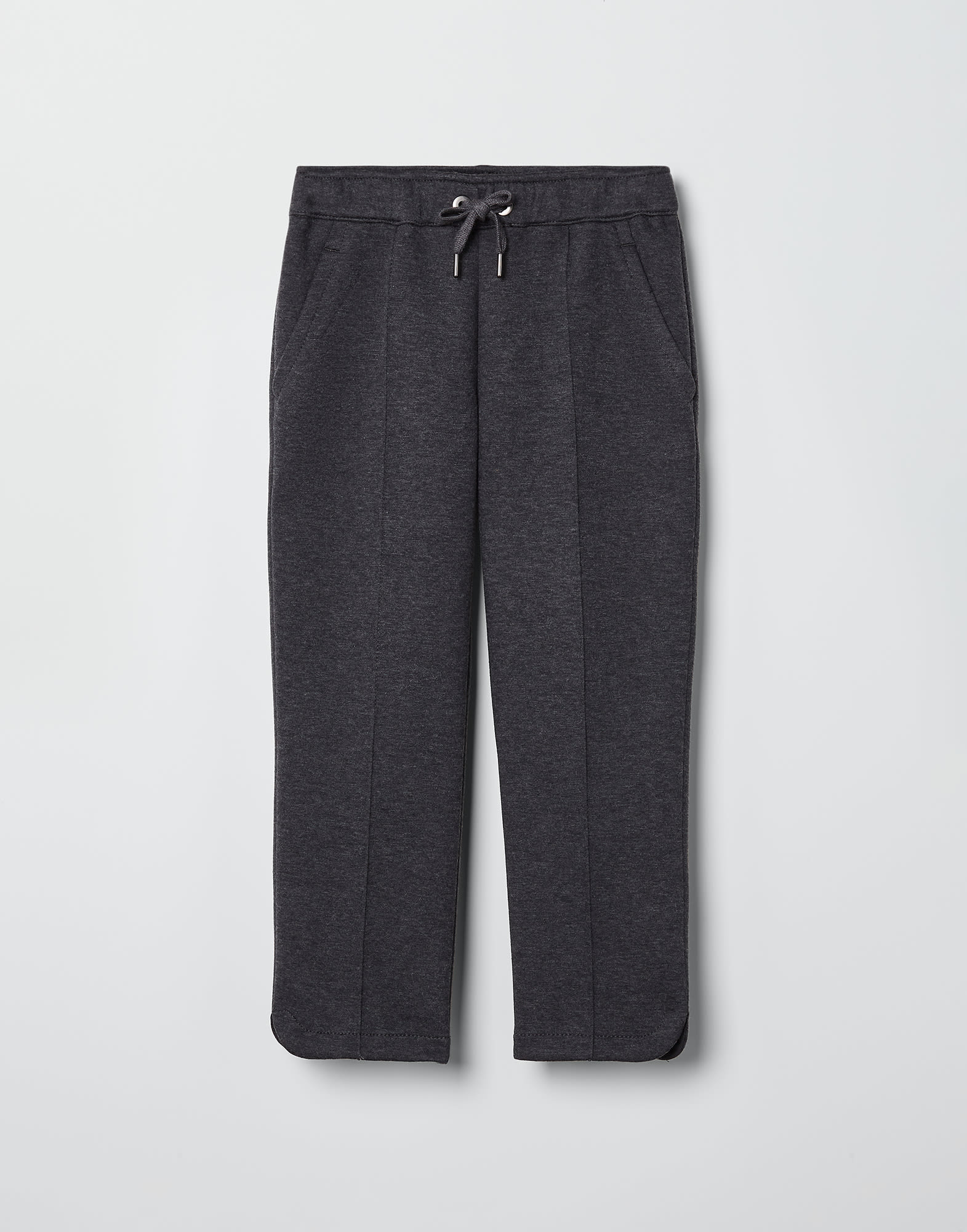 Jersey trousers Anthracite Girls - Brunello Cucinelli