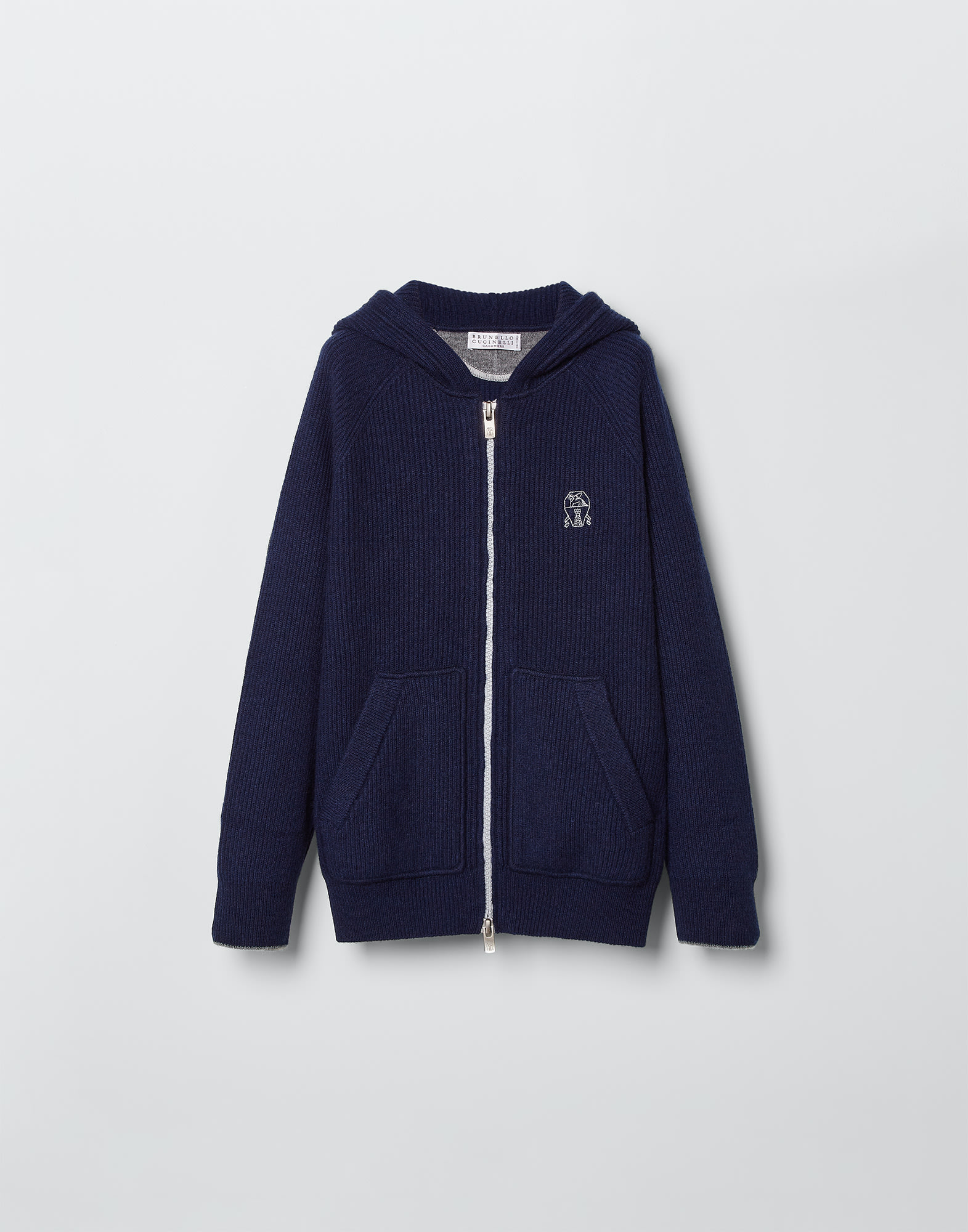 Boys zip up cardigan best sale