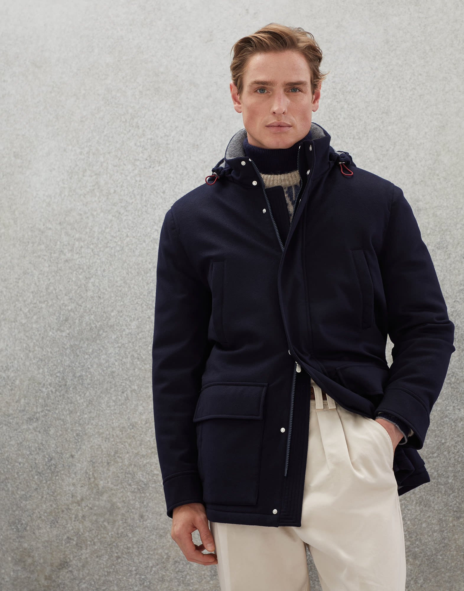 Cashmere outfits for men Brunello Cucinelli