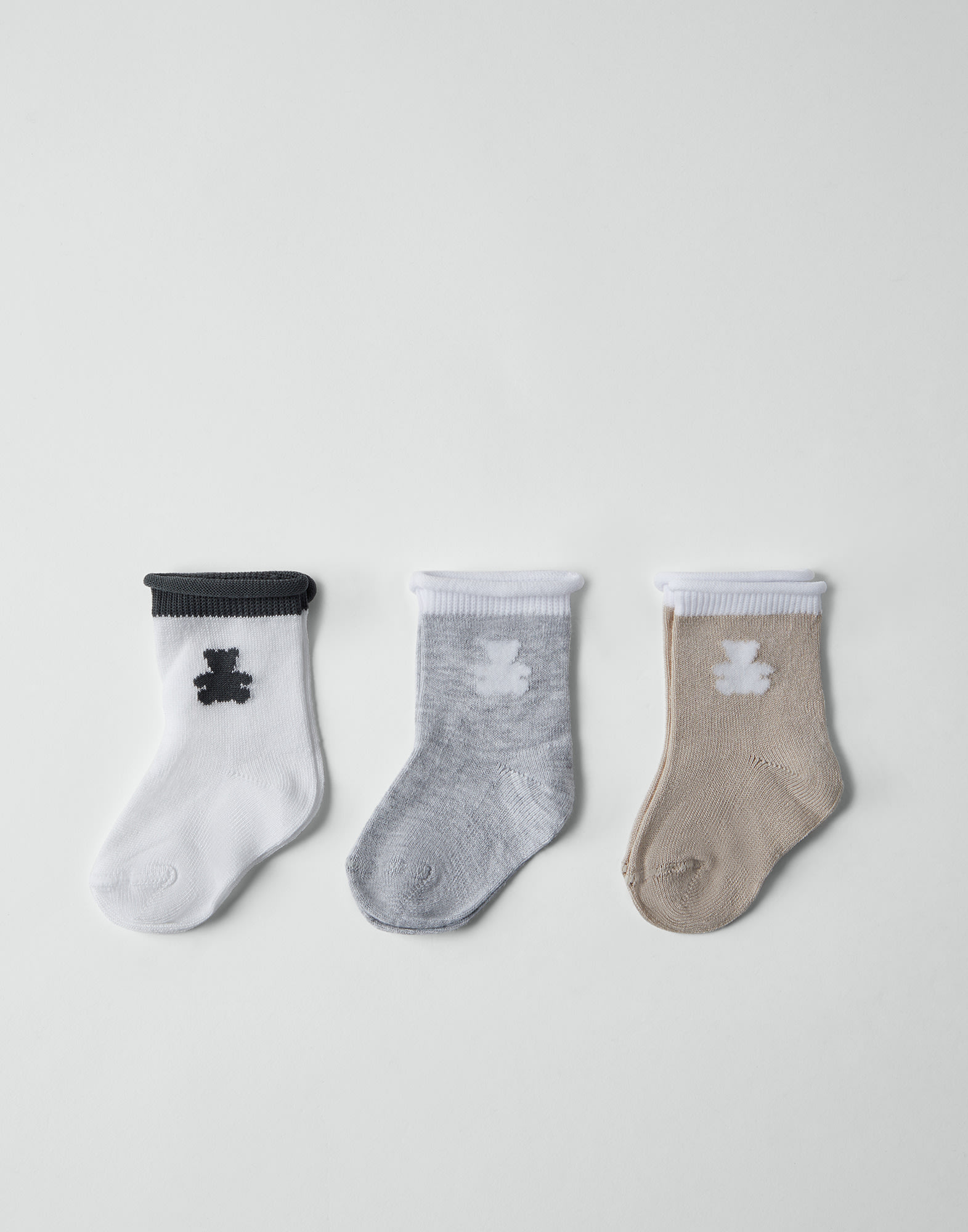 Bernie socks Grey Baby - Brunello Cucinelli