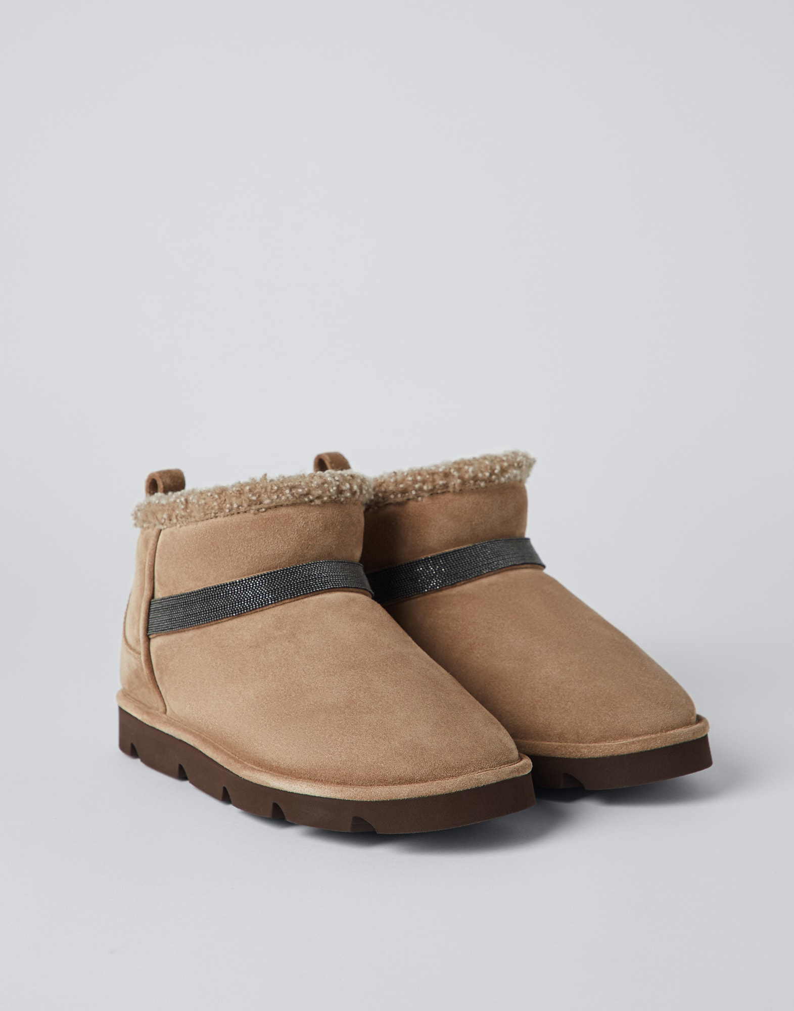 Suede boots 232MZSFG2598 for Woman Brunello Cucinelli