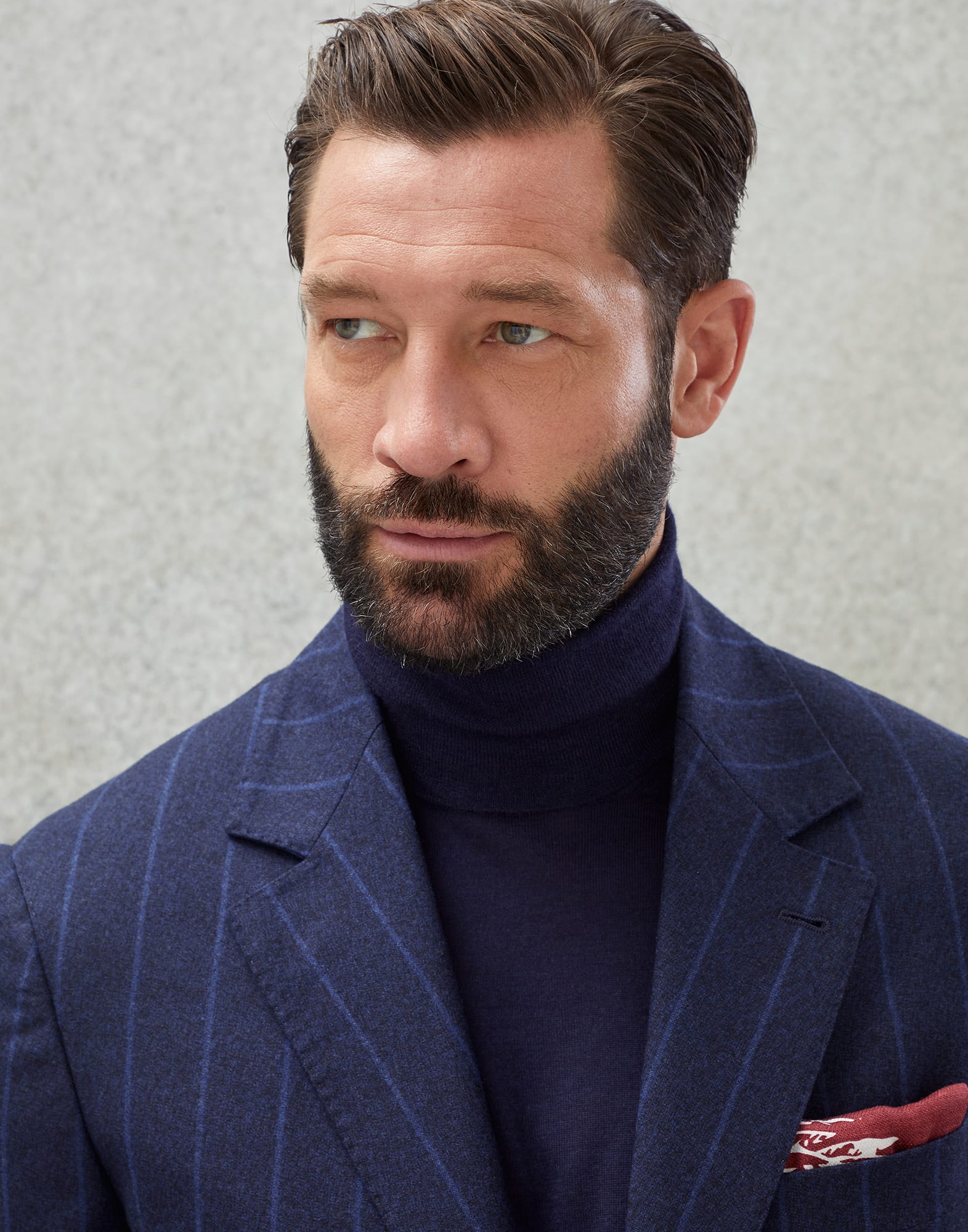 Flannel blazer (232MY4067BTC) for Man | Brunello Cucinelli