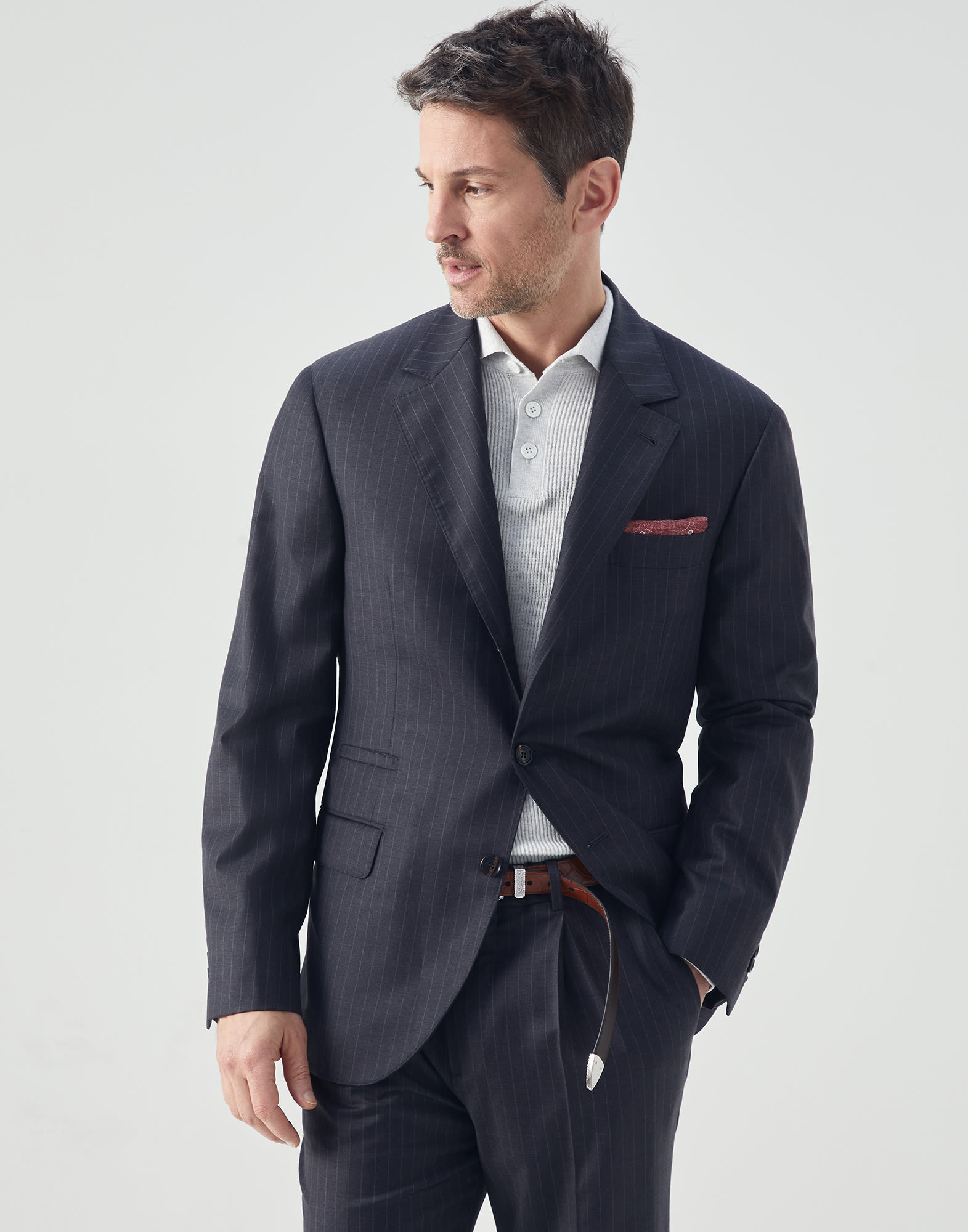 Chalk 2025 stripe blazer