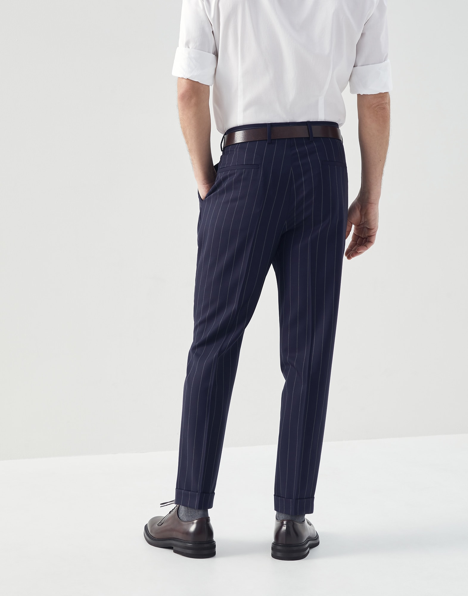 Chalk top stripe pants