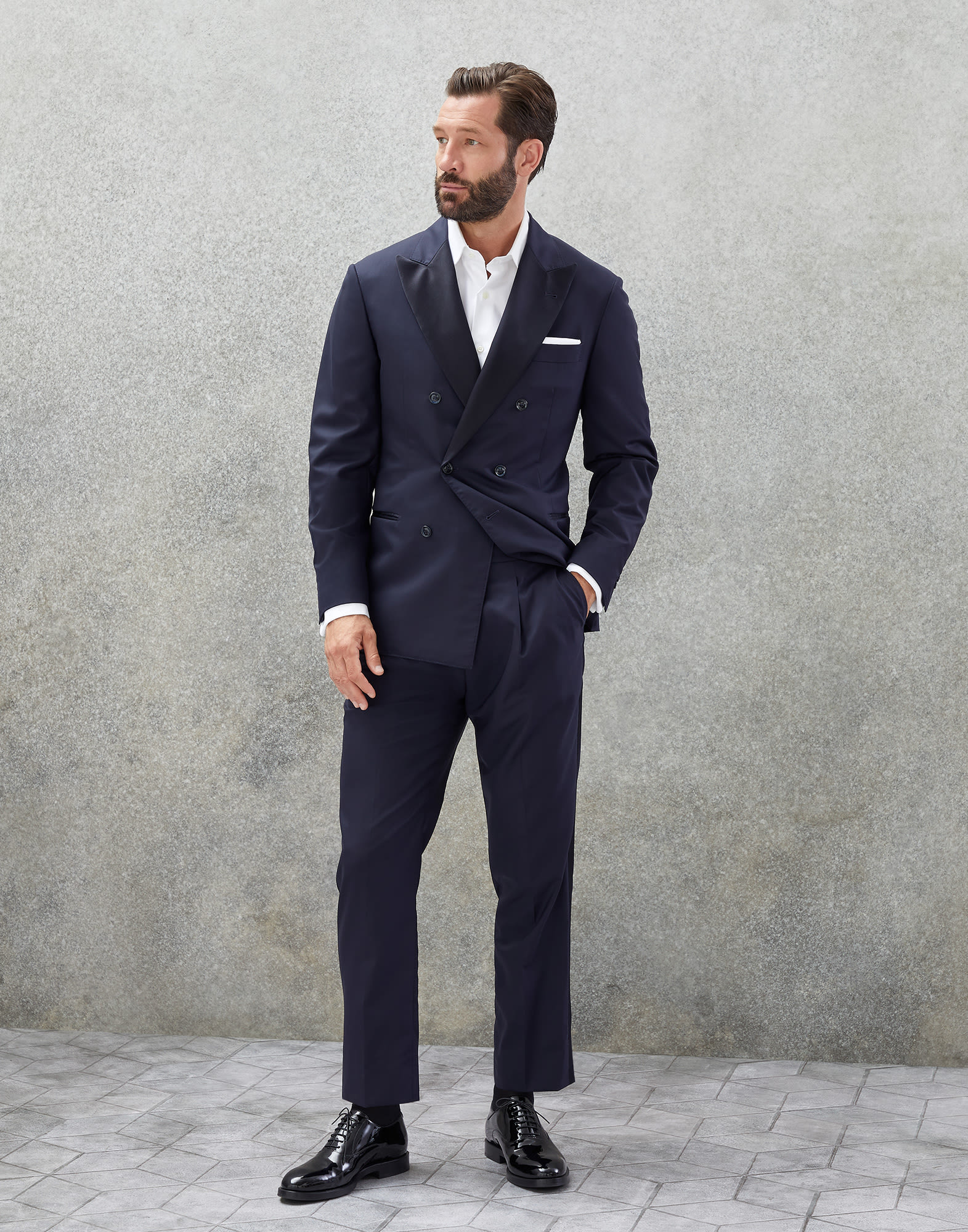 One and a sales half breasted jacket