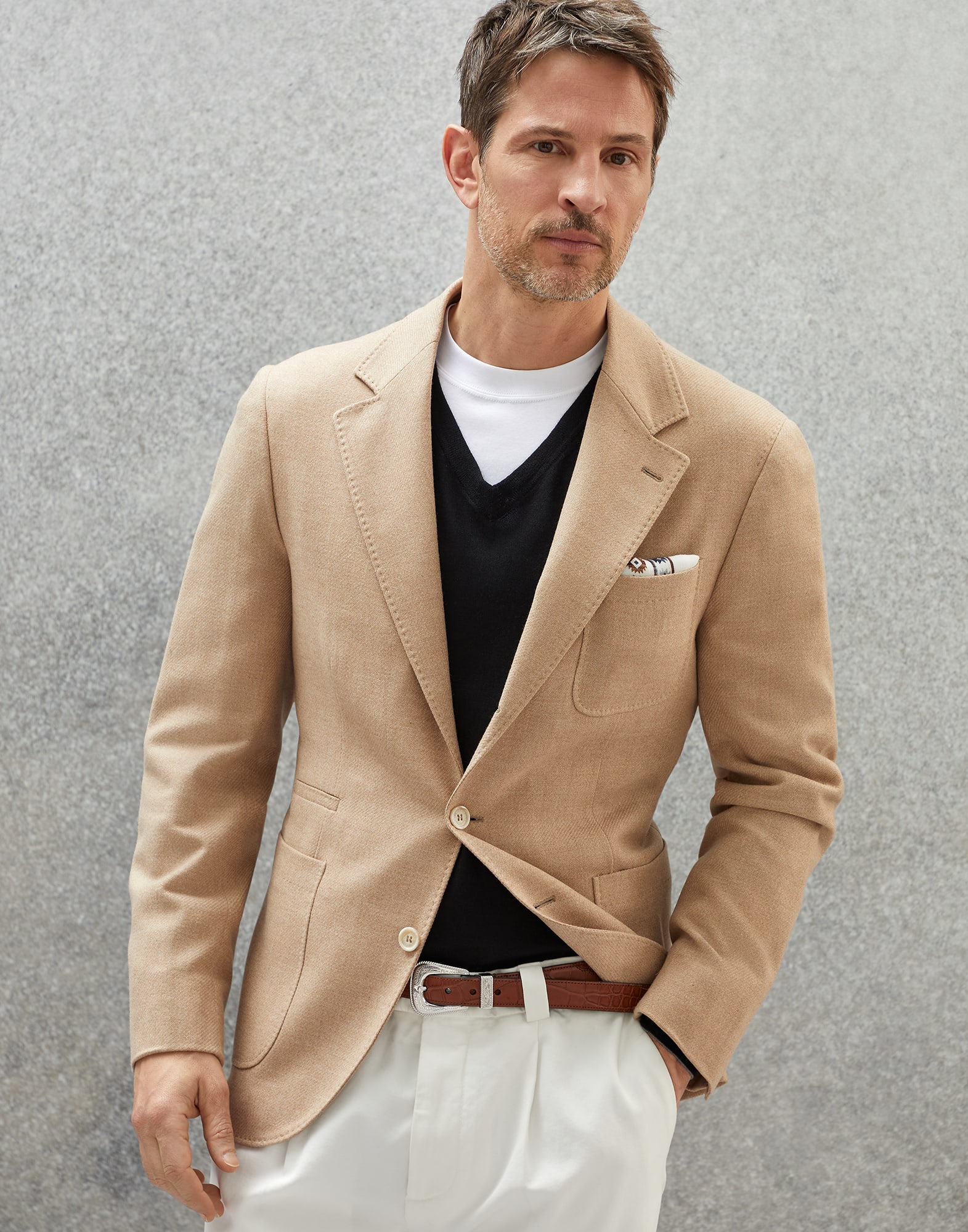 Brunello cucinelli 2025 cashmere blazer