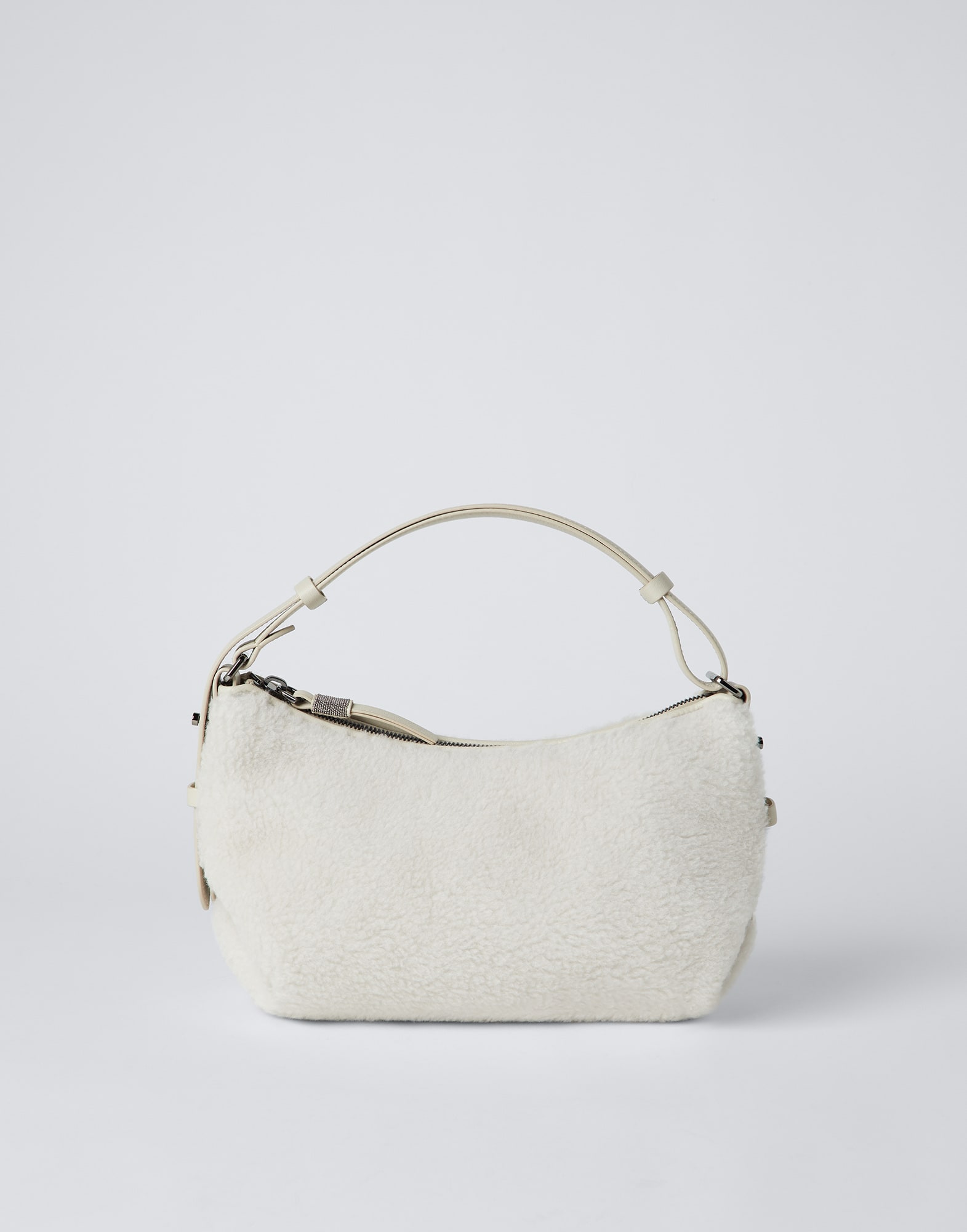Bag with monili Off-White Woman - Brunello Cucinelli