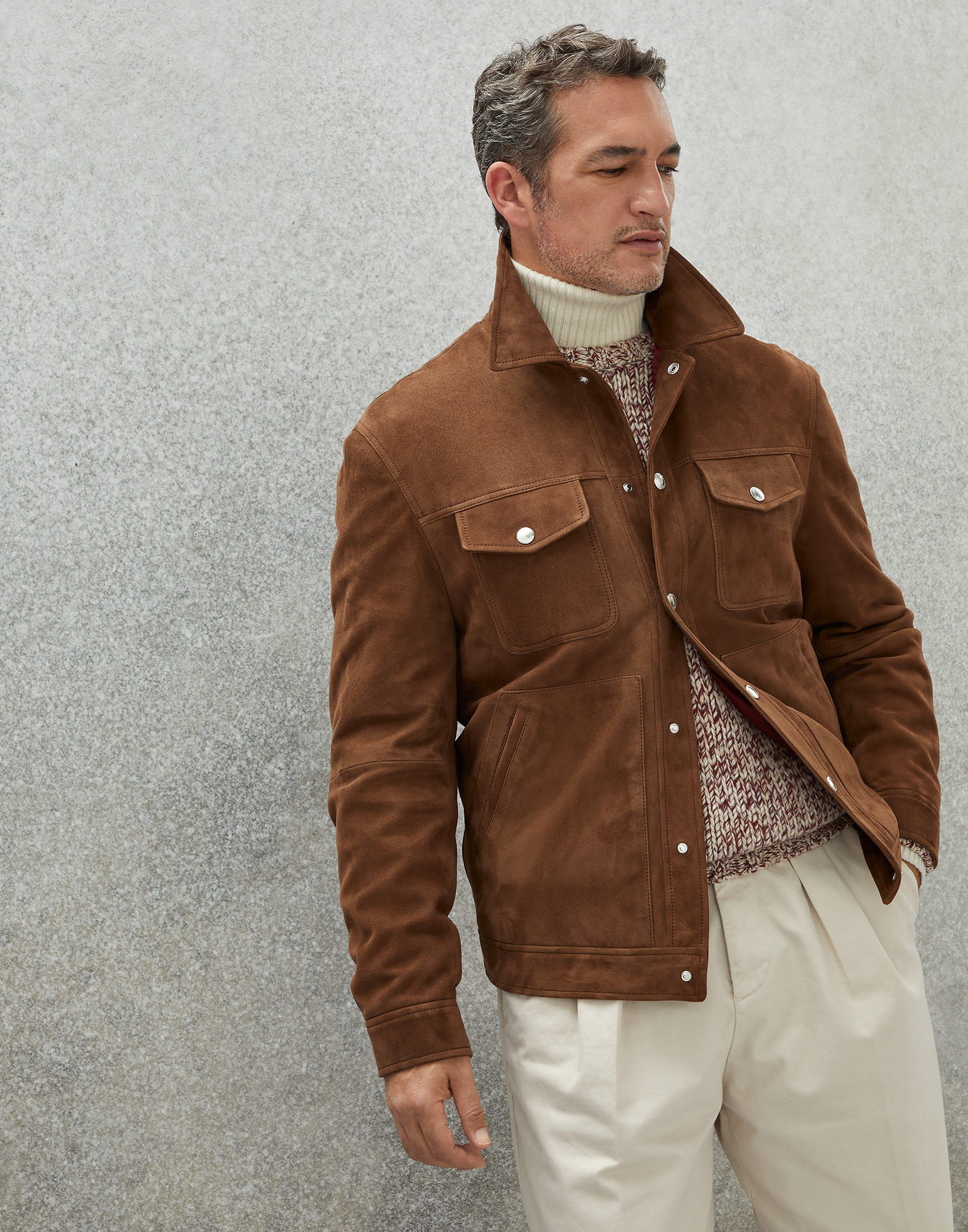 Suede jacket
