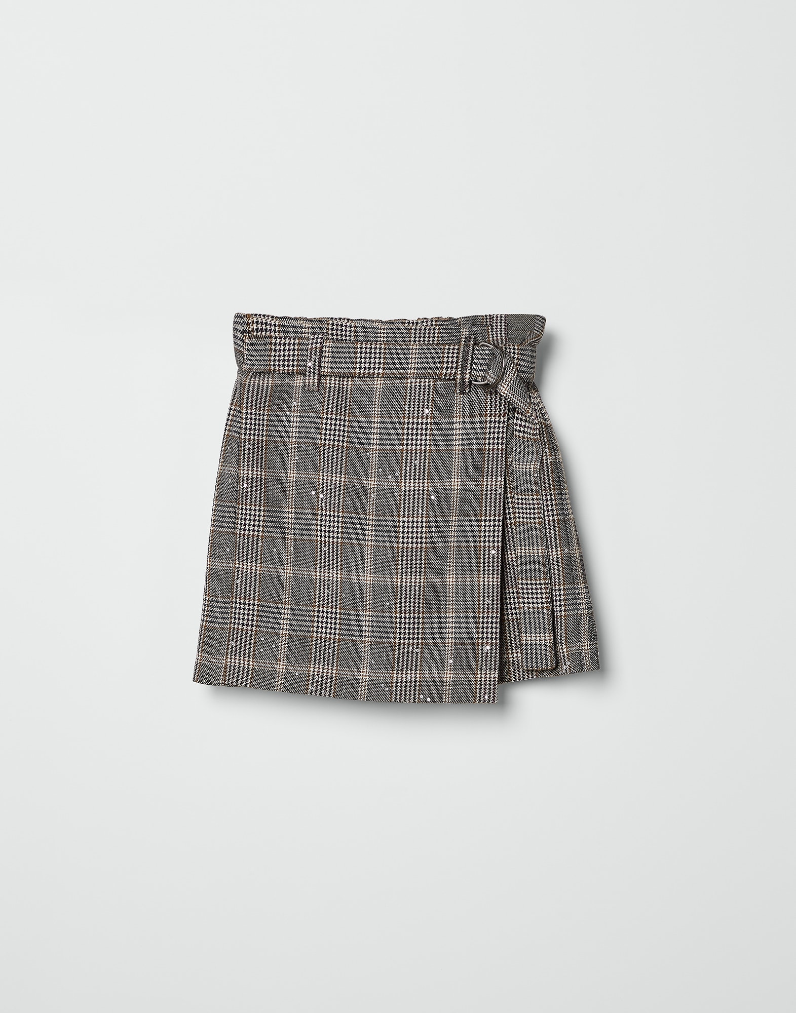 Mini skirt-pants Grey Girls - Brunello Cucinelli