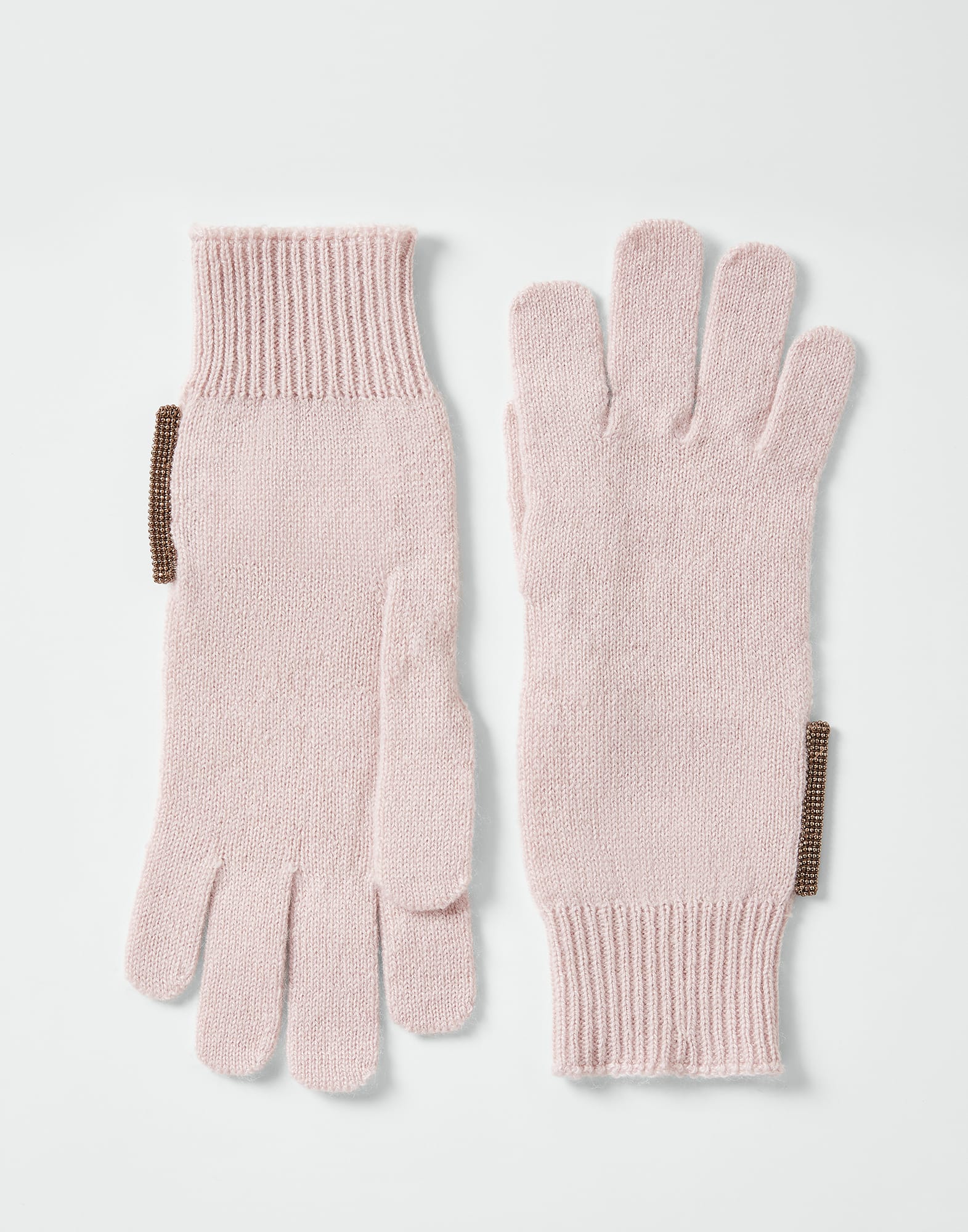 Knit gloves 232B12M14589 for Girls Brunello Cucinelli