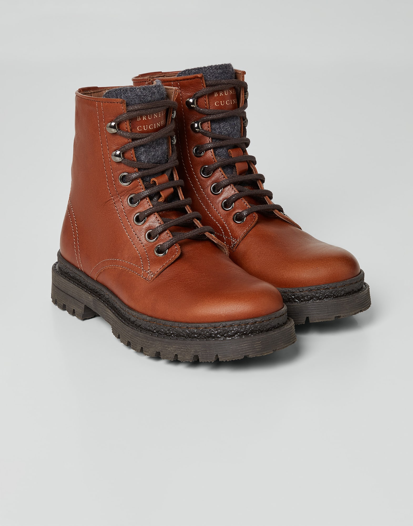 Calfskin boots