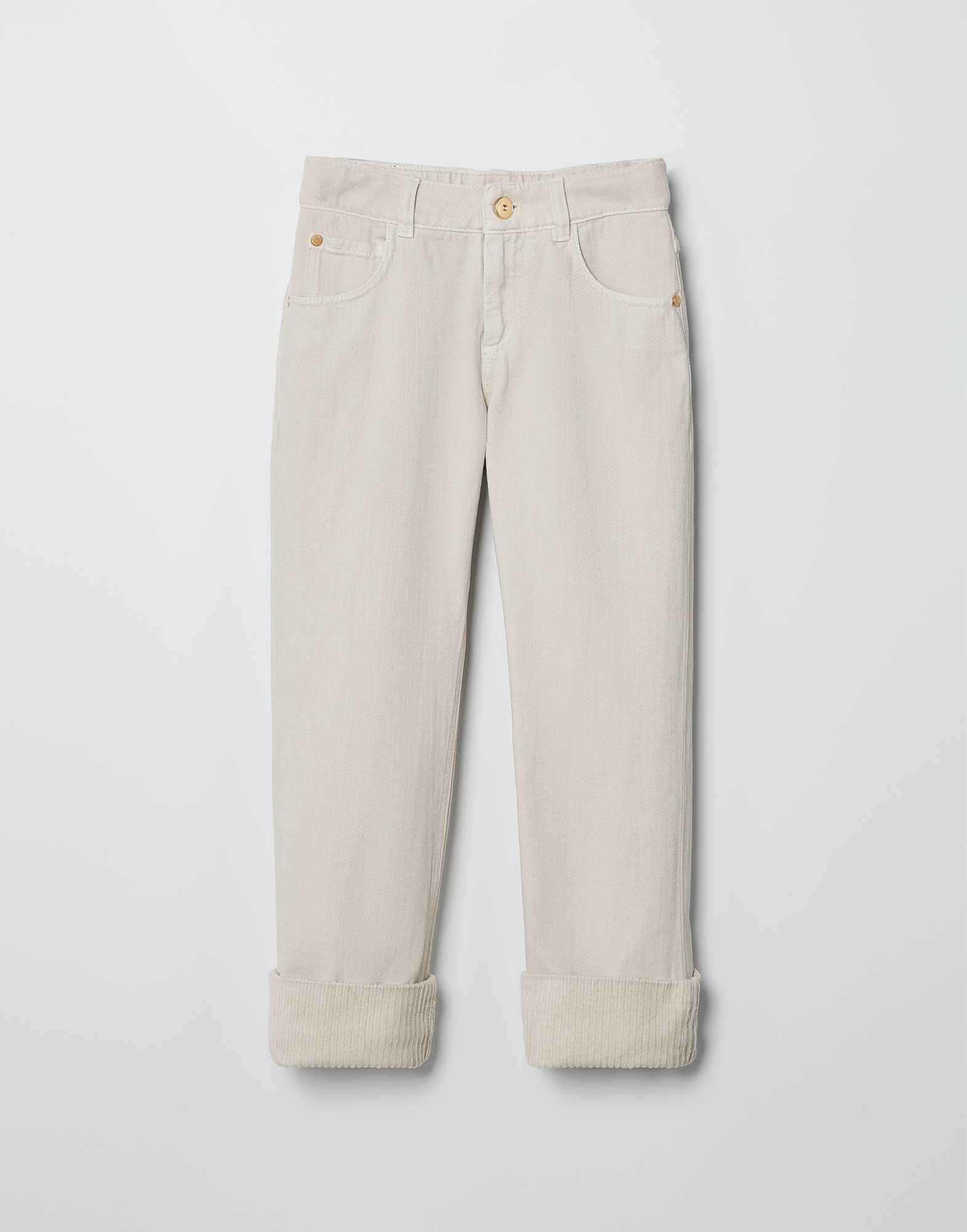 Straight trousers 232B293PP499 for Girls Brunello Cucinelli