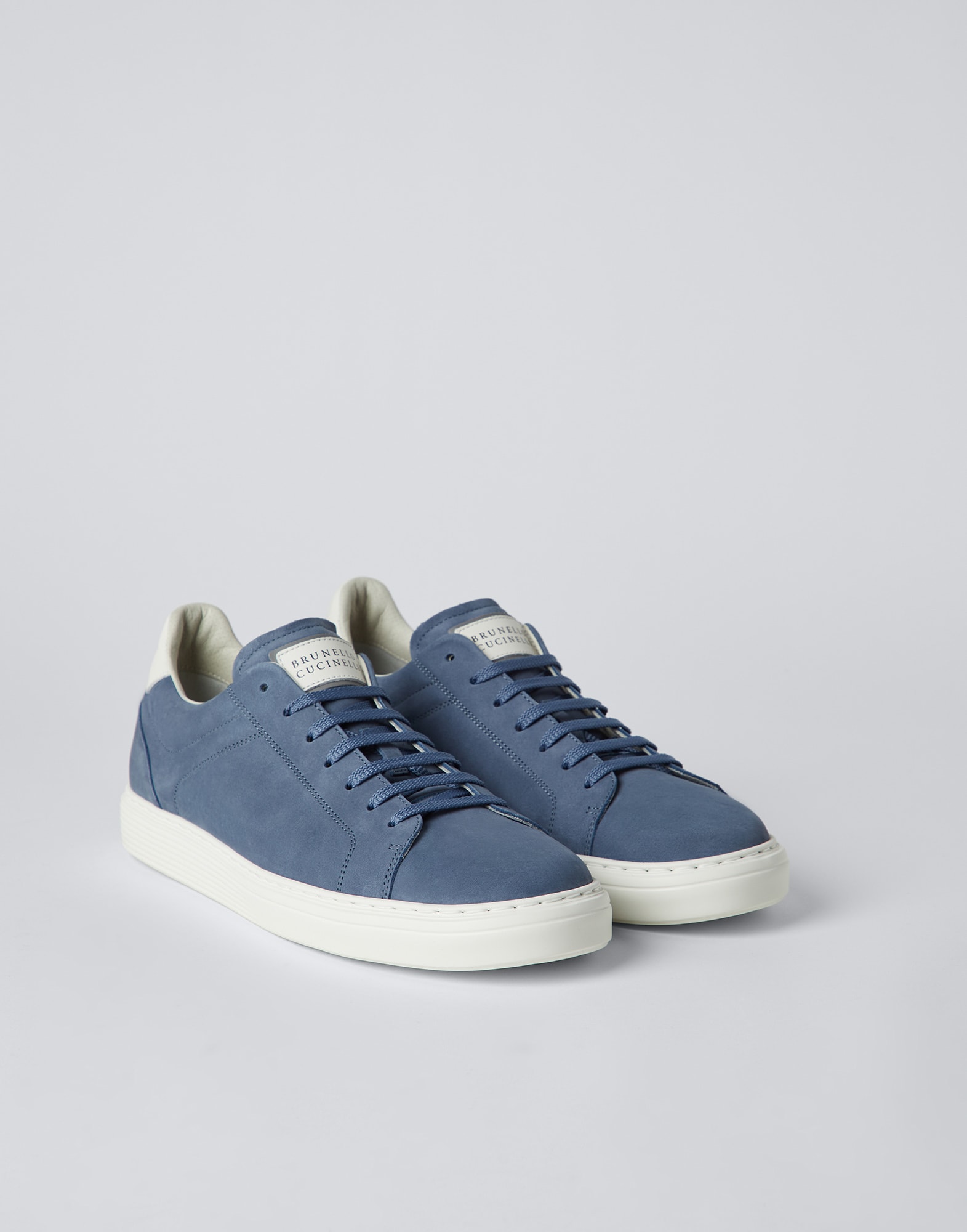Nubuck calfskin sneakers (232MZUDBTJ264) for Man | Brunello Cucinelli
