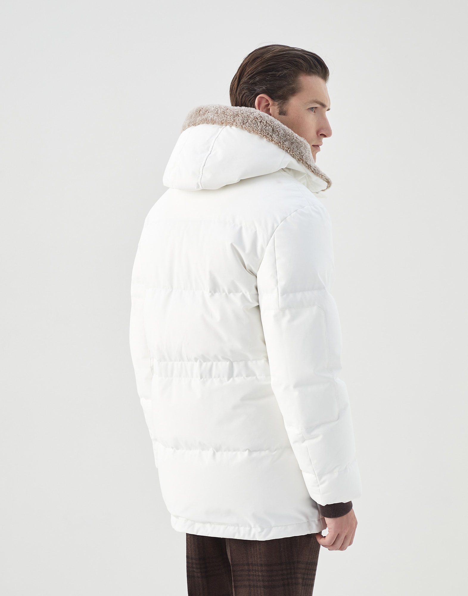 Parka with padding (232MM4201978) for Man | Brunello Cucinelli