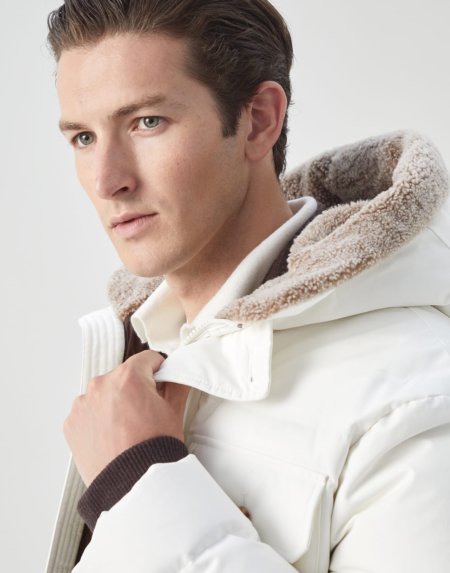 Brunello cucinelli parka sale