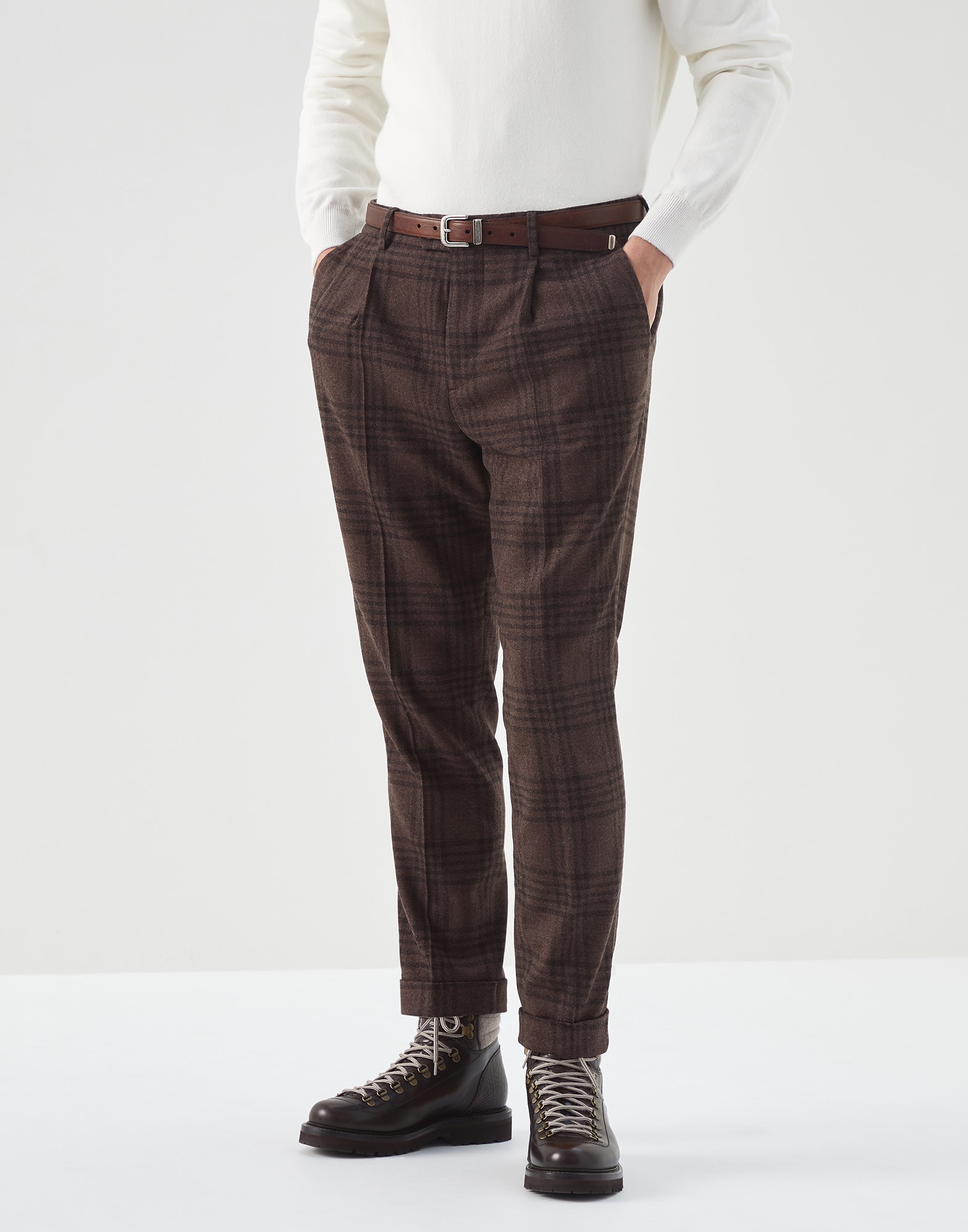 Mens wool dress pants 2025 pleated