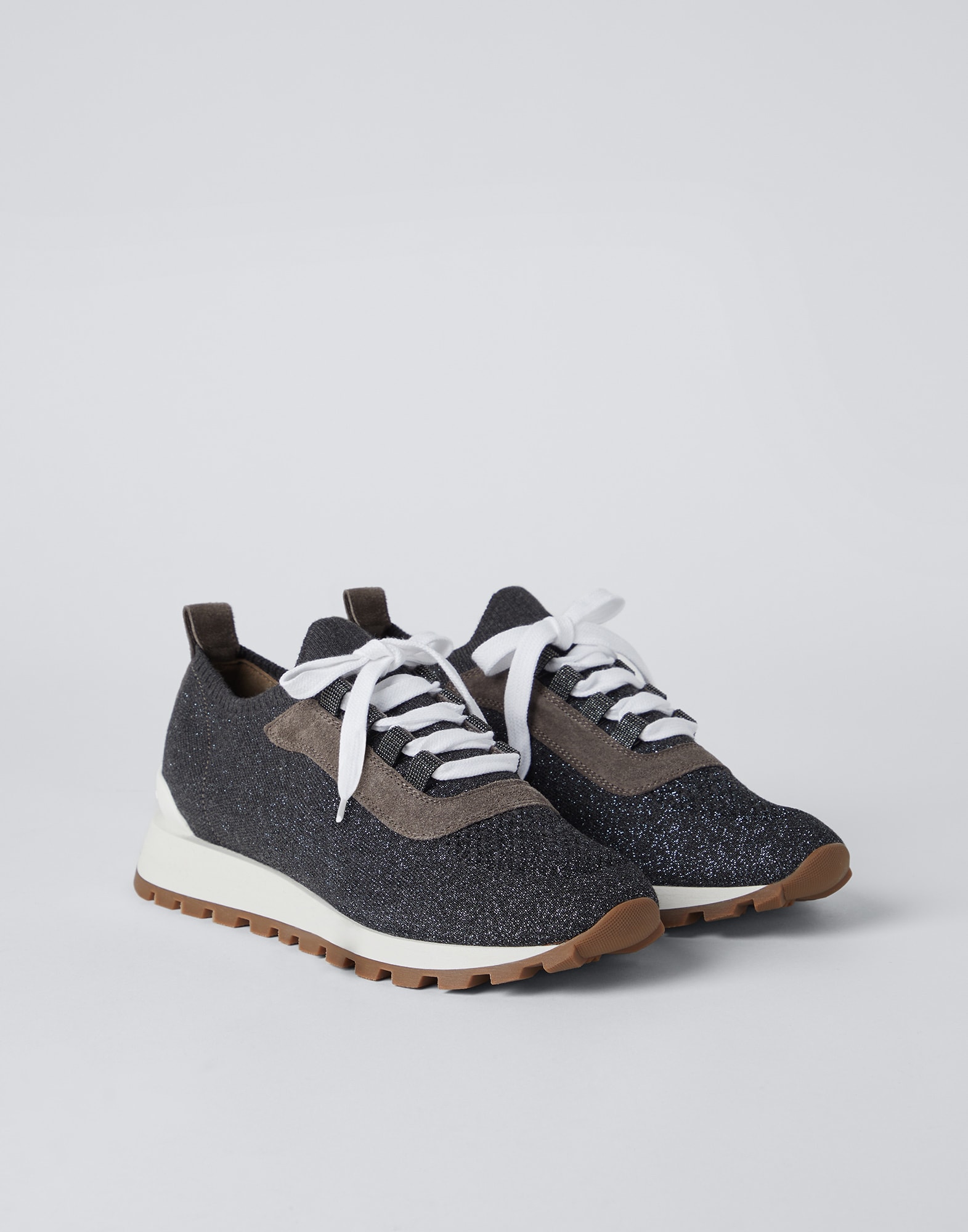 Knit runners (232MZ35G2490) for Woman | Brunello Cucinelli