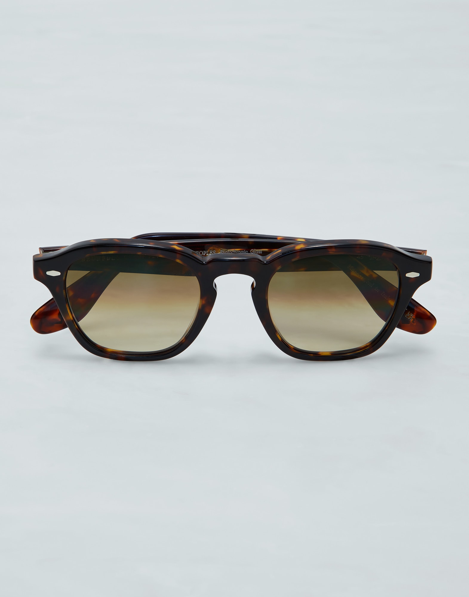 Peppe 太阳镜 - 光致变色镜片 龟棕色 眼镜 - Brunello Cucinelli