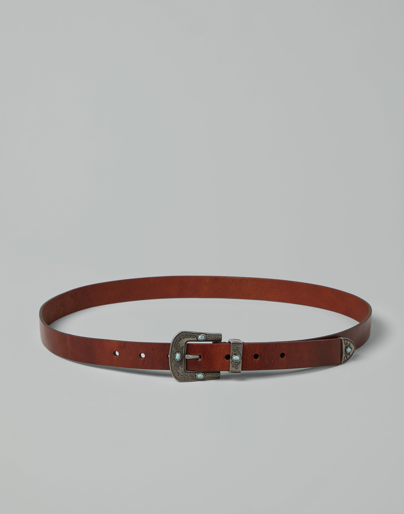 Calfskin belt