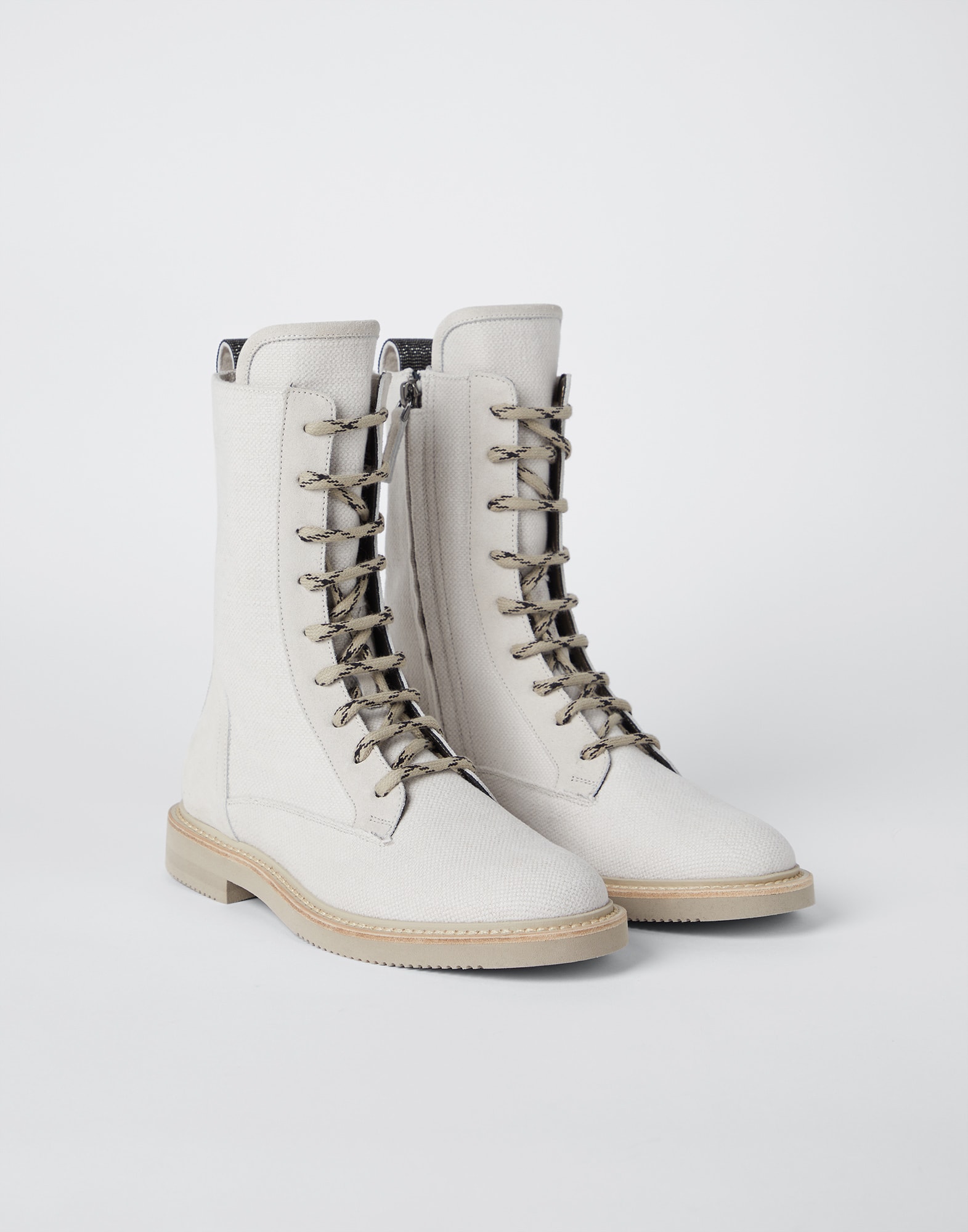 Brunello cucinelli cheap combat boots