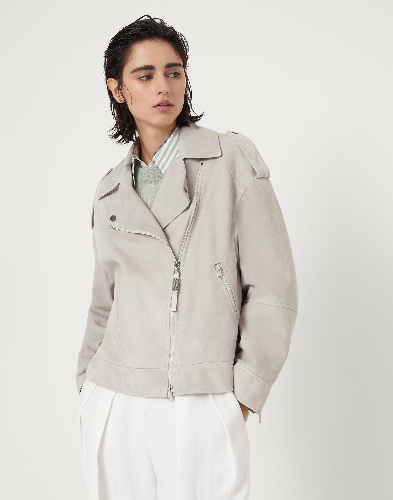 Next suedette biker sales jacket