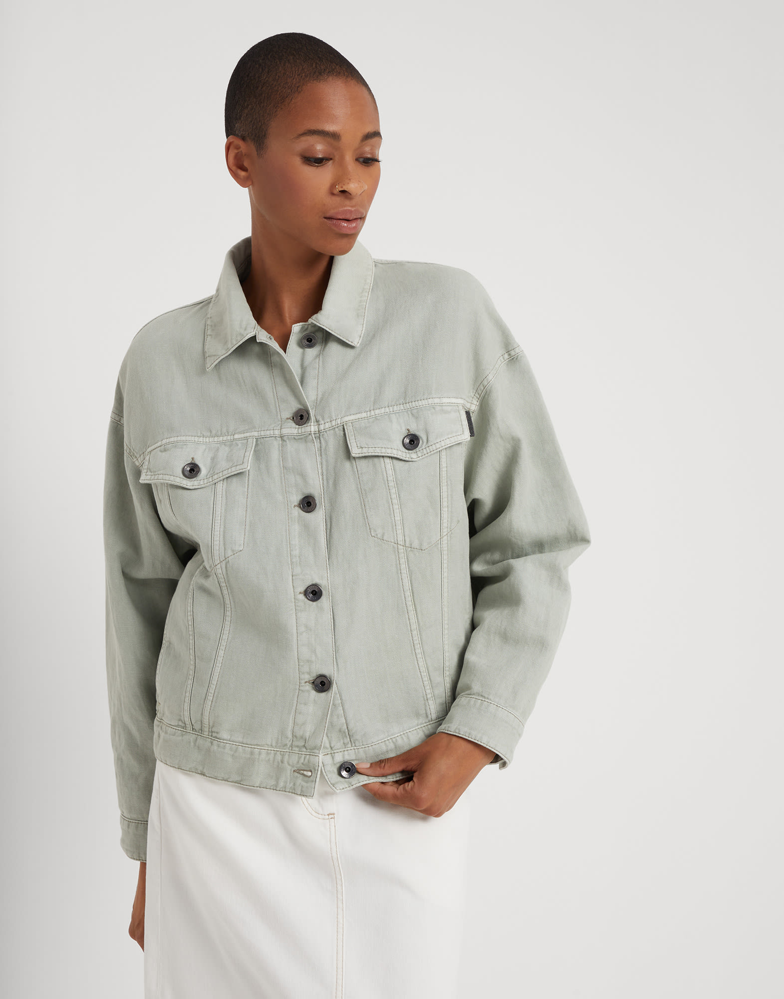 Womans hot sale grey jacket