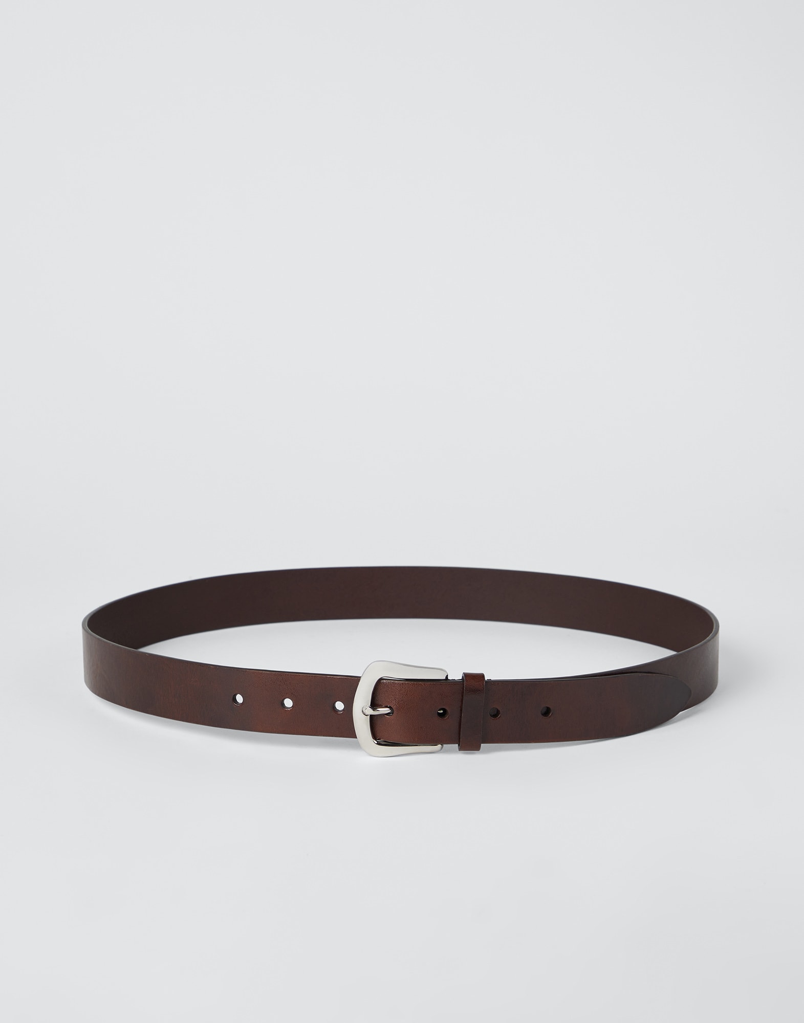Leather belts for men | Brunello Cucinelli