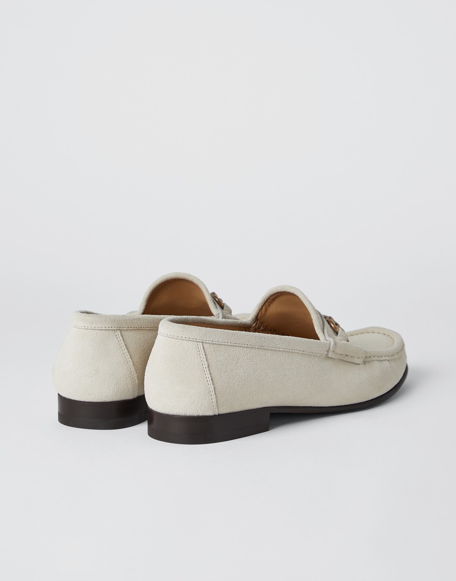 Suede loafers (241MZUPEAV797) for Man | Brunello Cucinelli